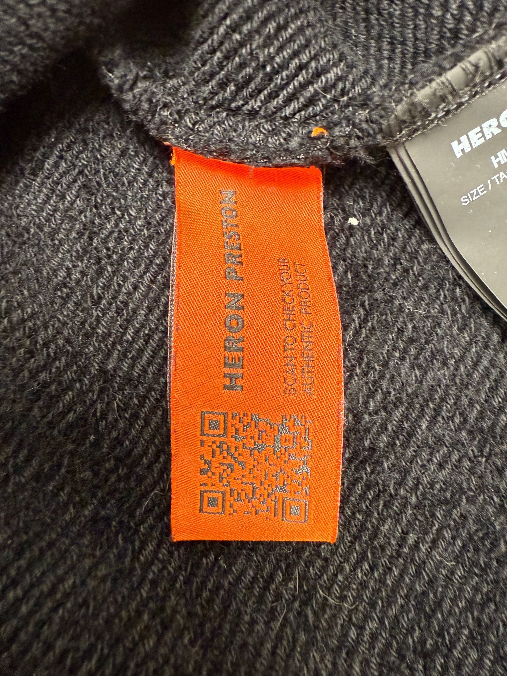 Heron Preston Rainbow Heron Hoodie - Black Heron Preston