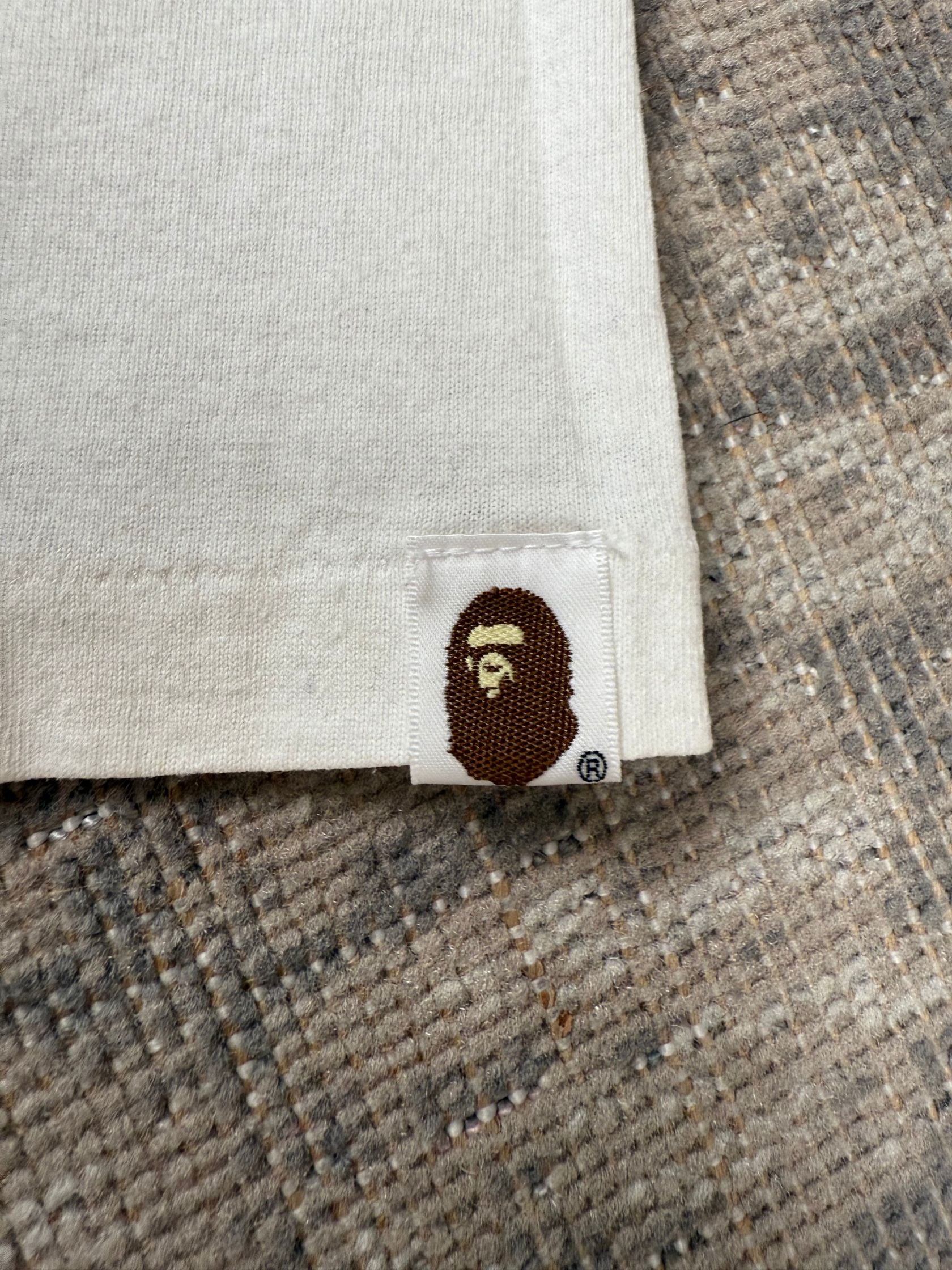 BAPE T-Shirt T-Shirt - Off White BAPE