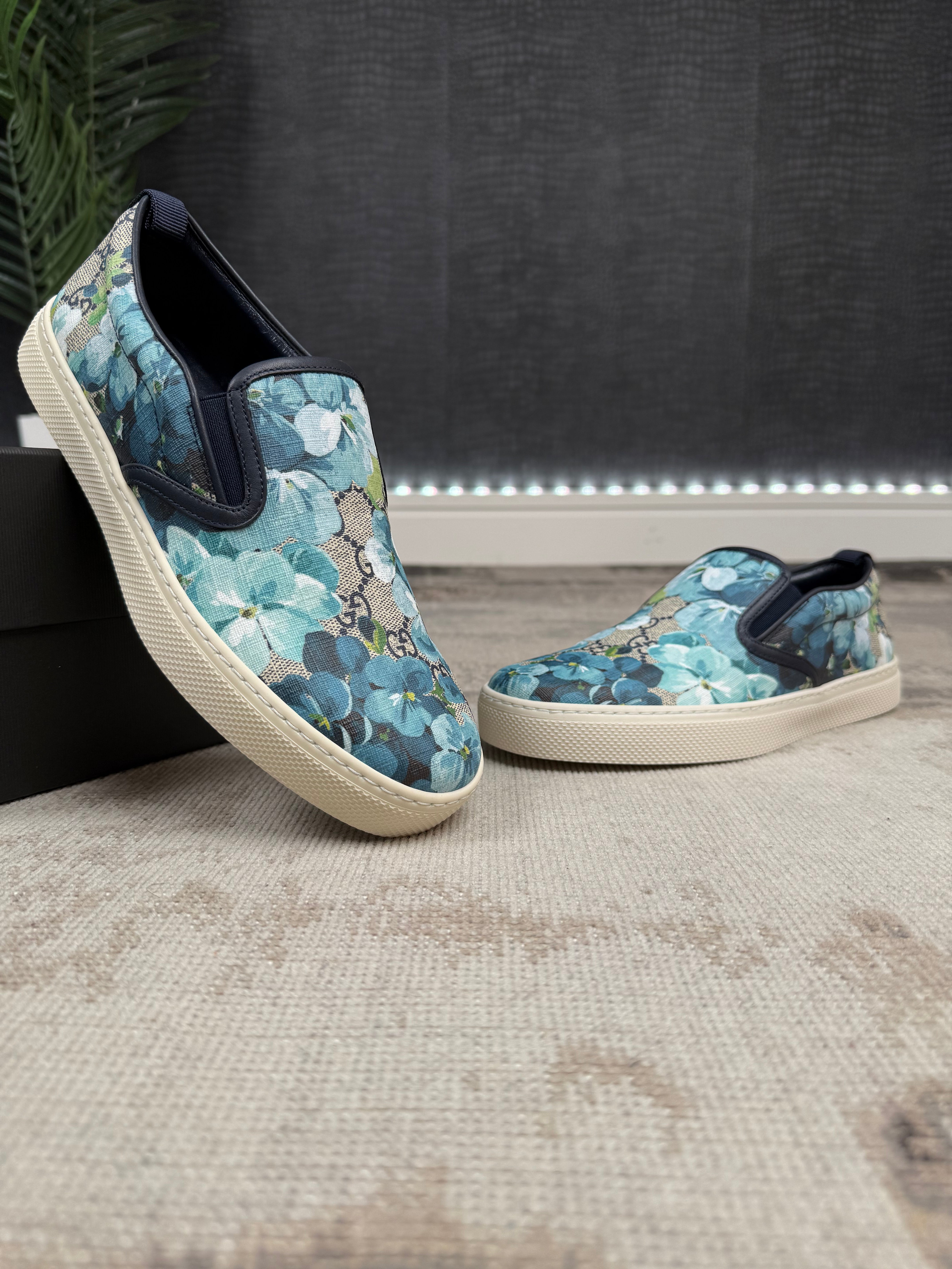 Gucci Supreme GG Canvas Bloom Print - Blue (Unused) Gucci