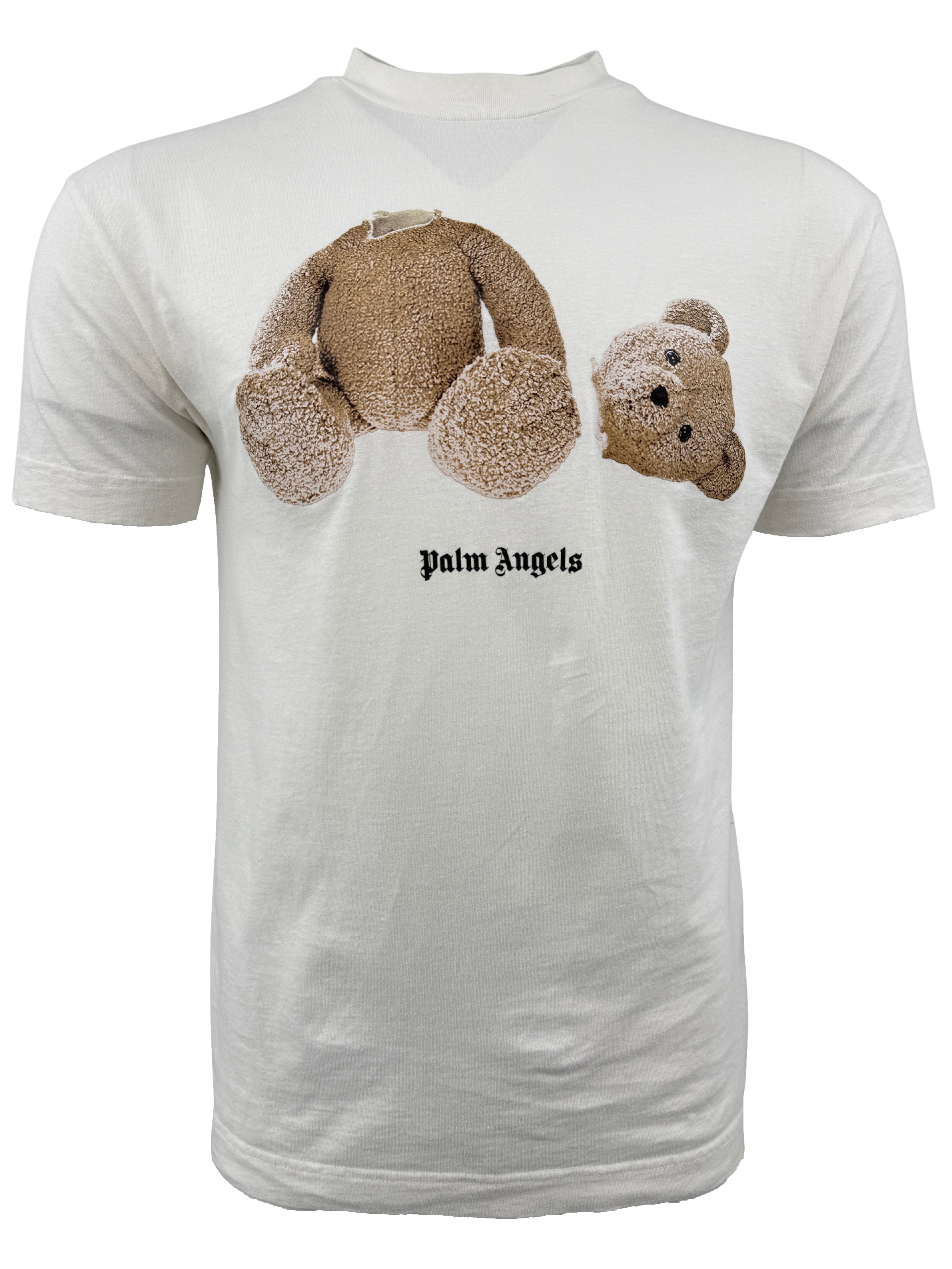 Palm Angels Kill The Bear T-Shirt - White Palm Angels