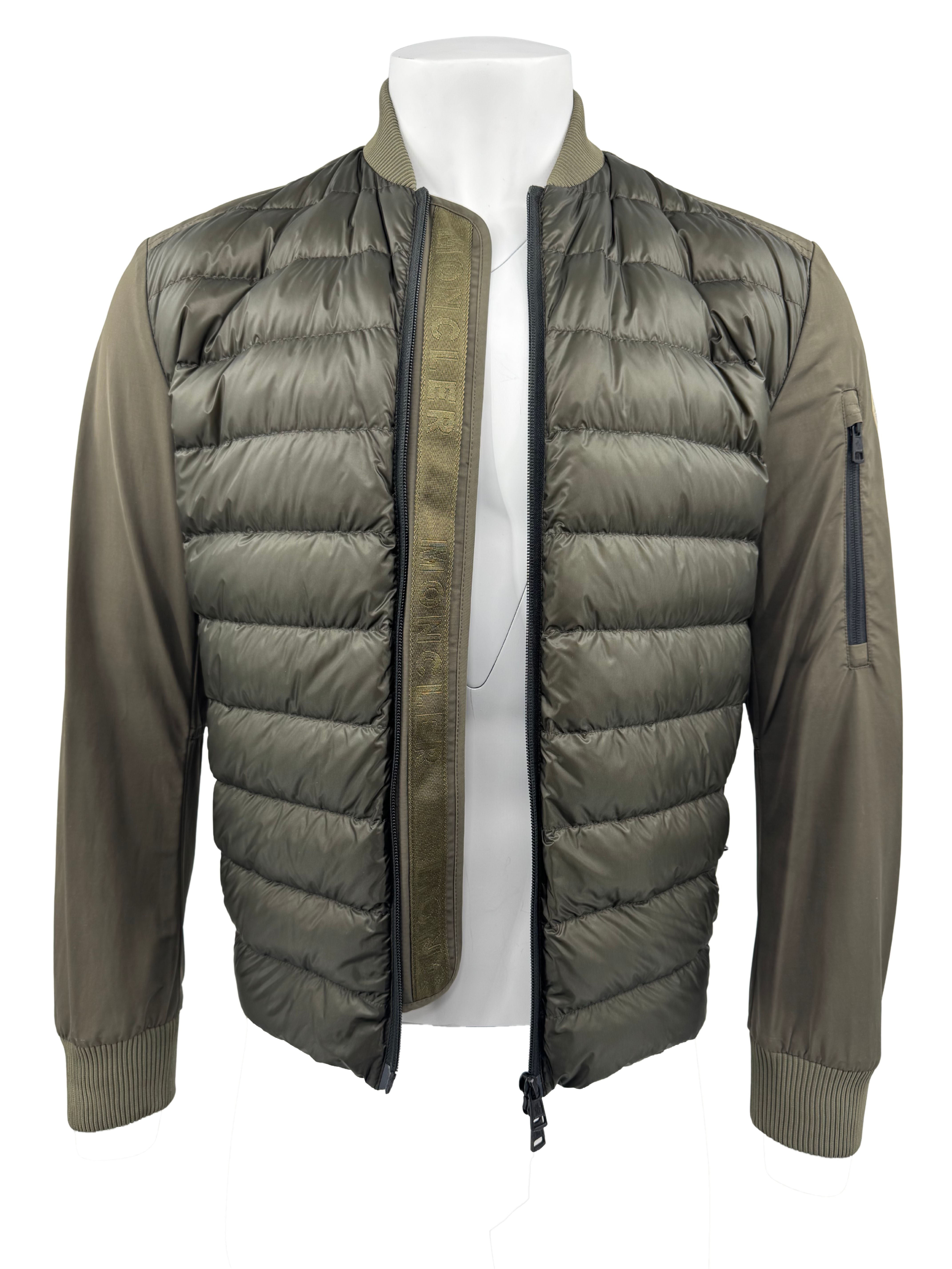 Moncler Ariege Padded Down Jacket - Khaki