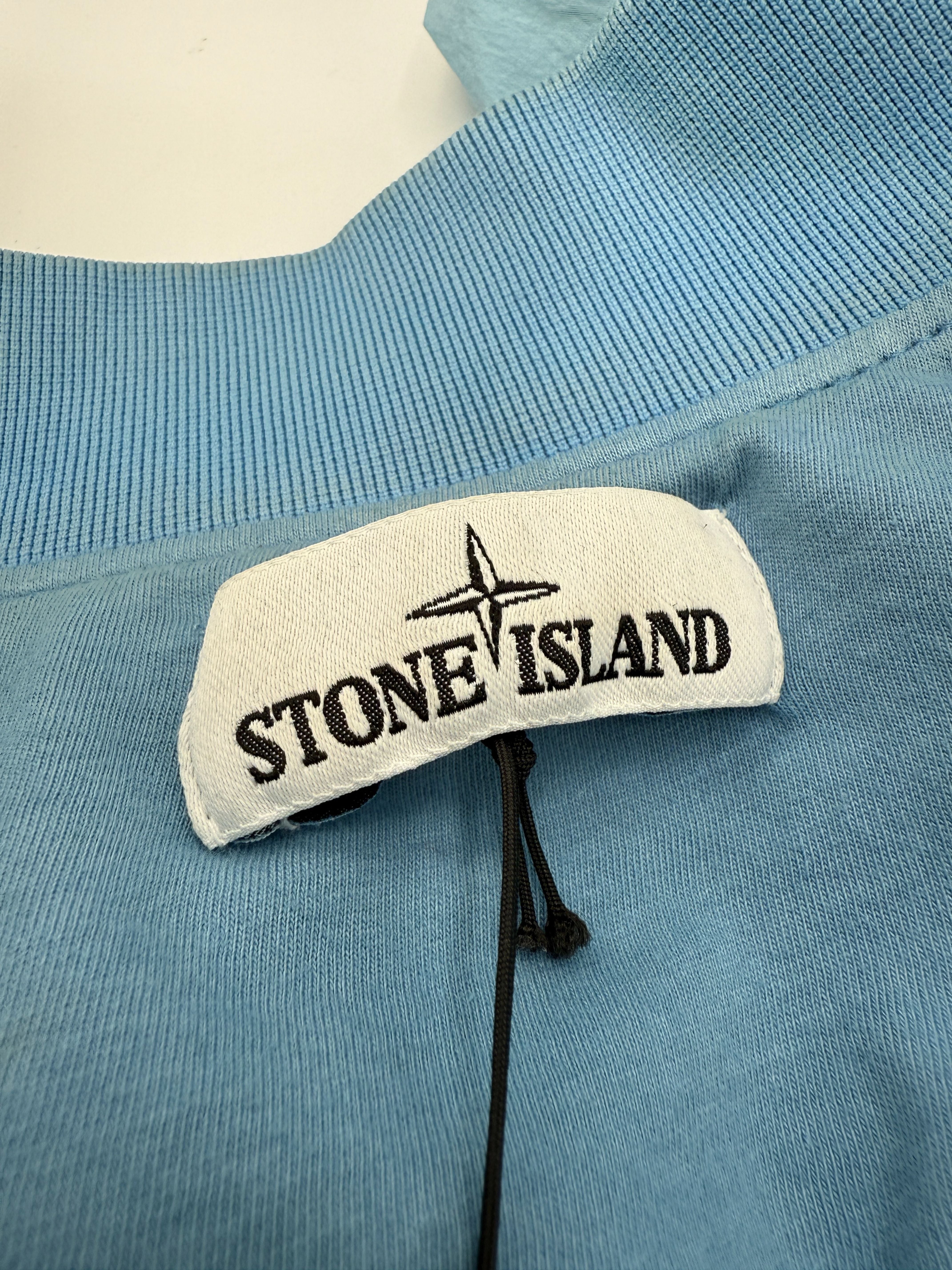 Stone Island Garment Dyed Crinkle Reps Jacket - Blue Stone Island