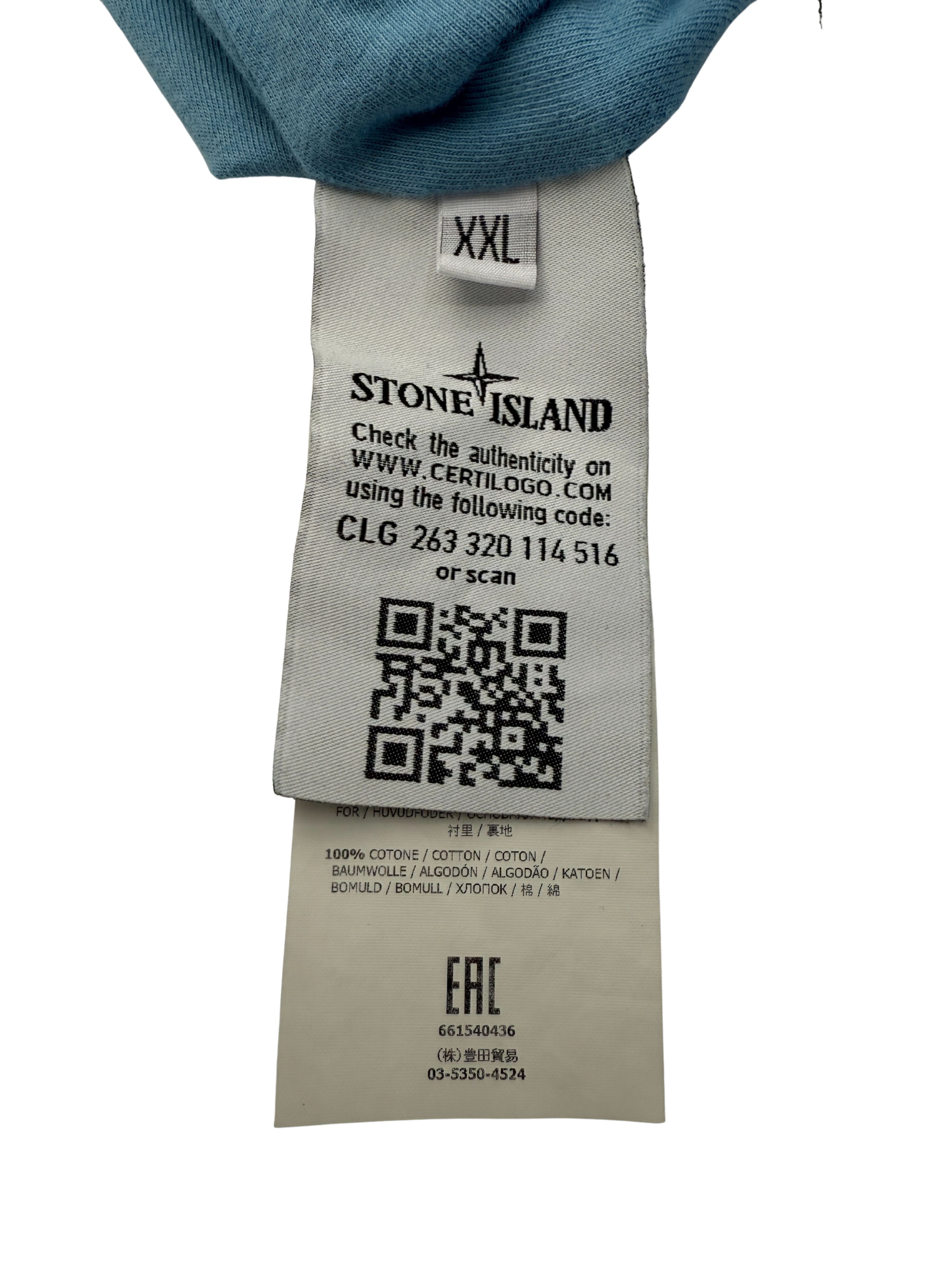 Stone Island Garment Dyed Crinkle Reps Jacket - Blue Stone Island