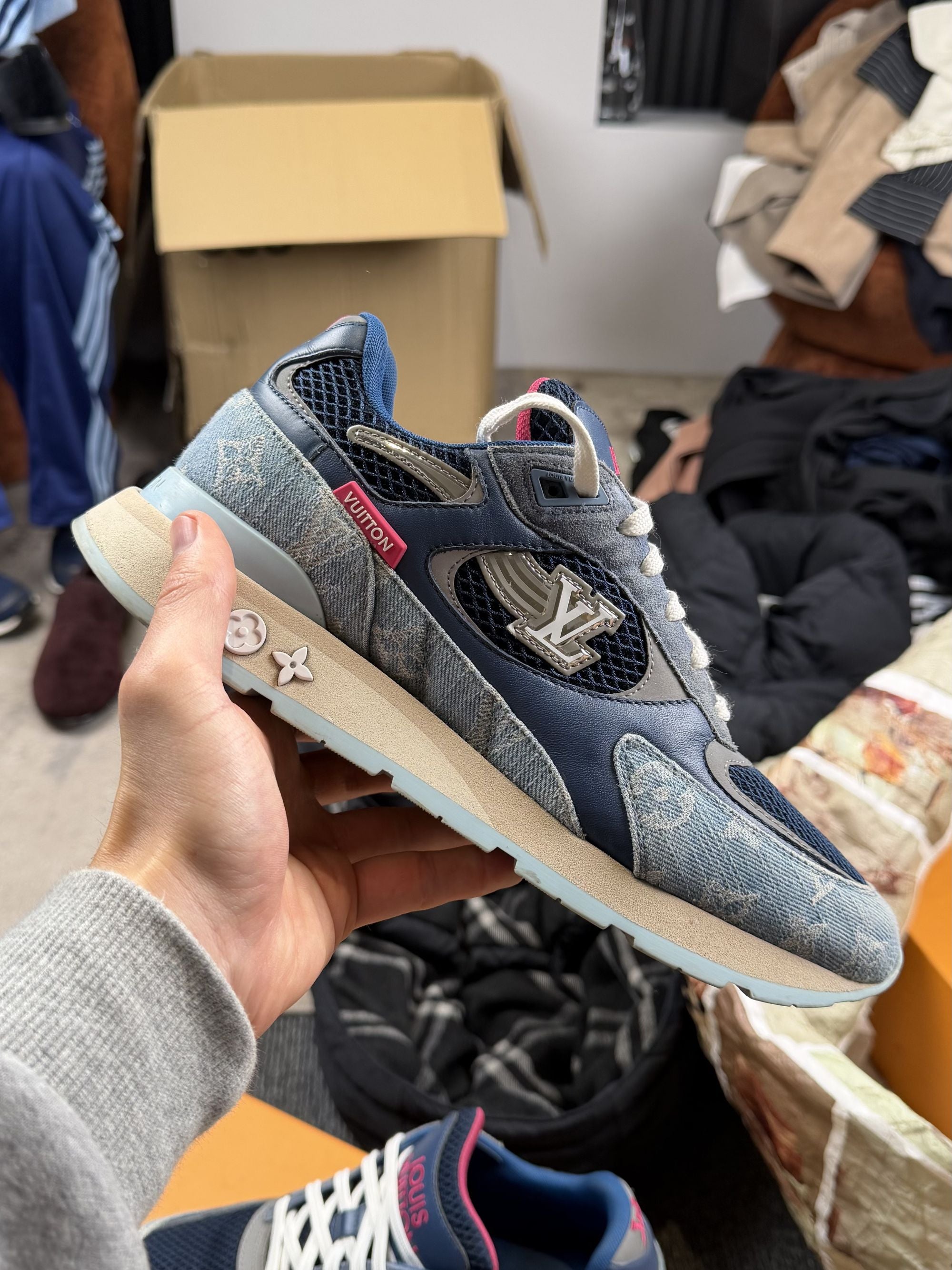 Louis Vuitton Runaway Trainer - Blue Louis Vuitton