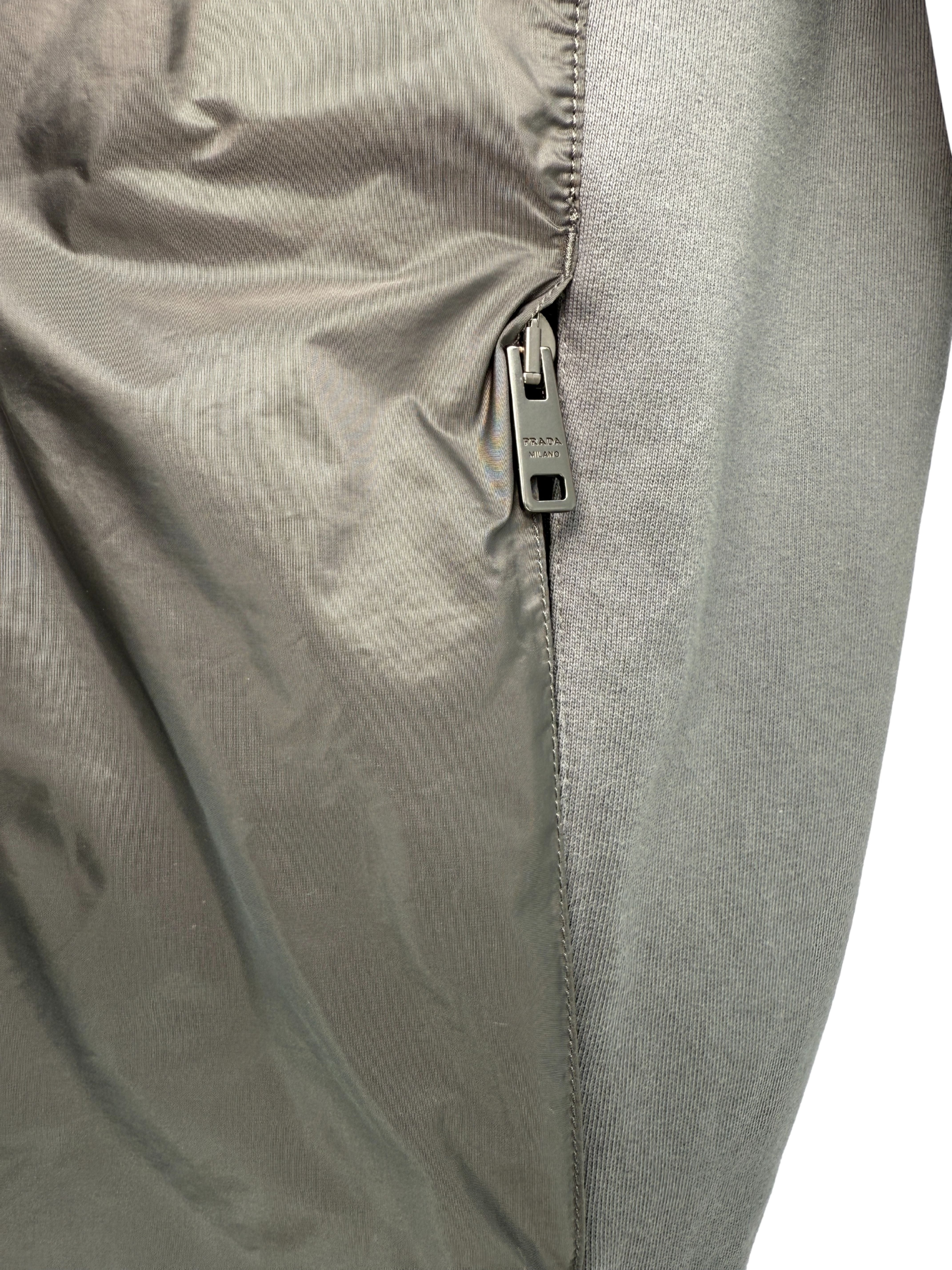 Prada Windbreaker Gilet - Grey Prada