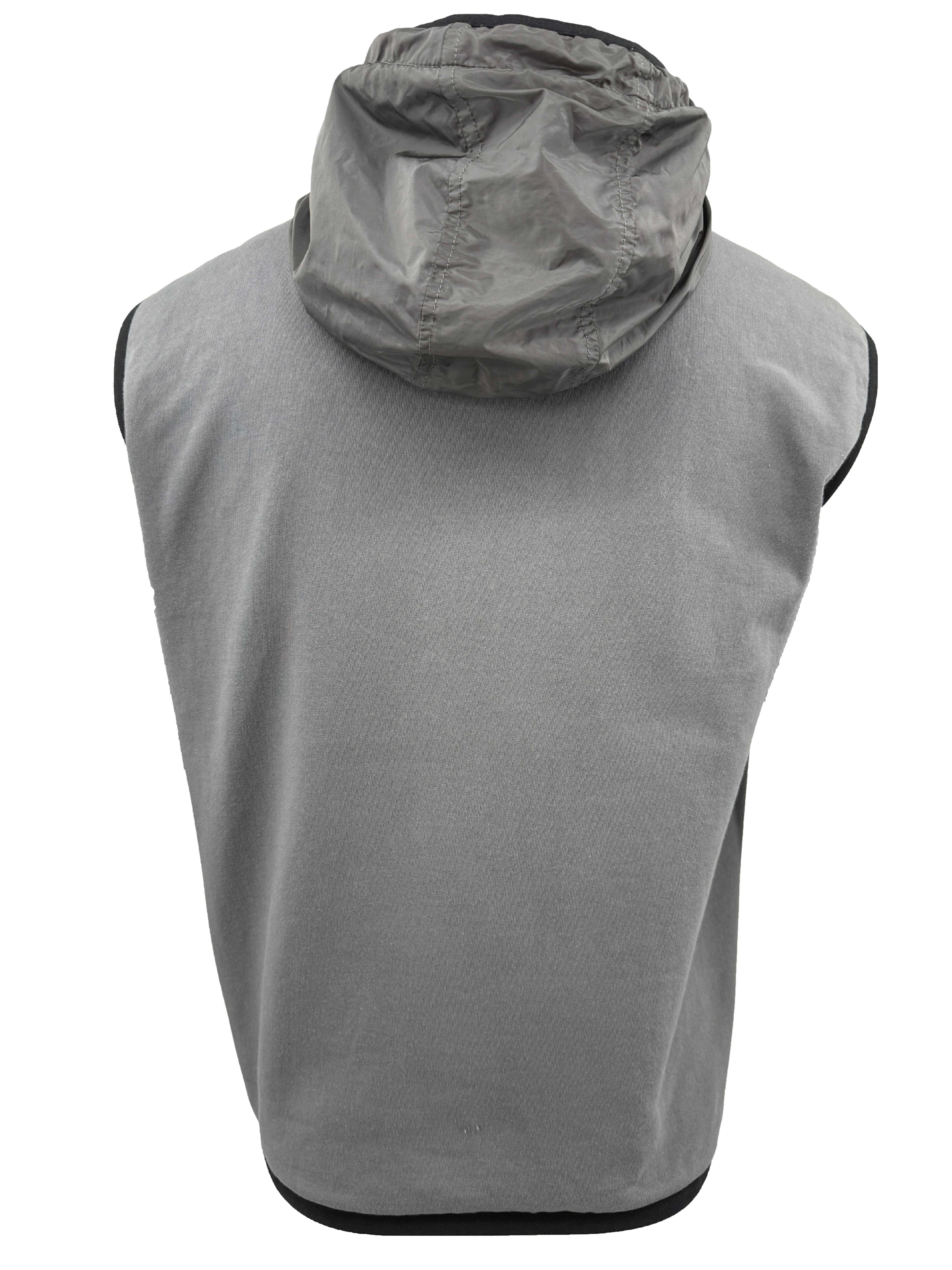 Prada Windbreaker Gilet - Grey Prada