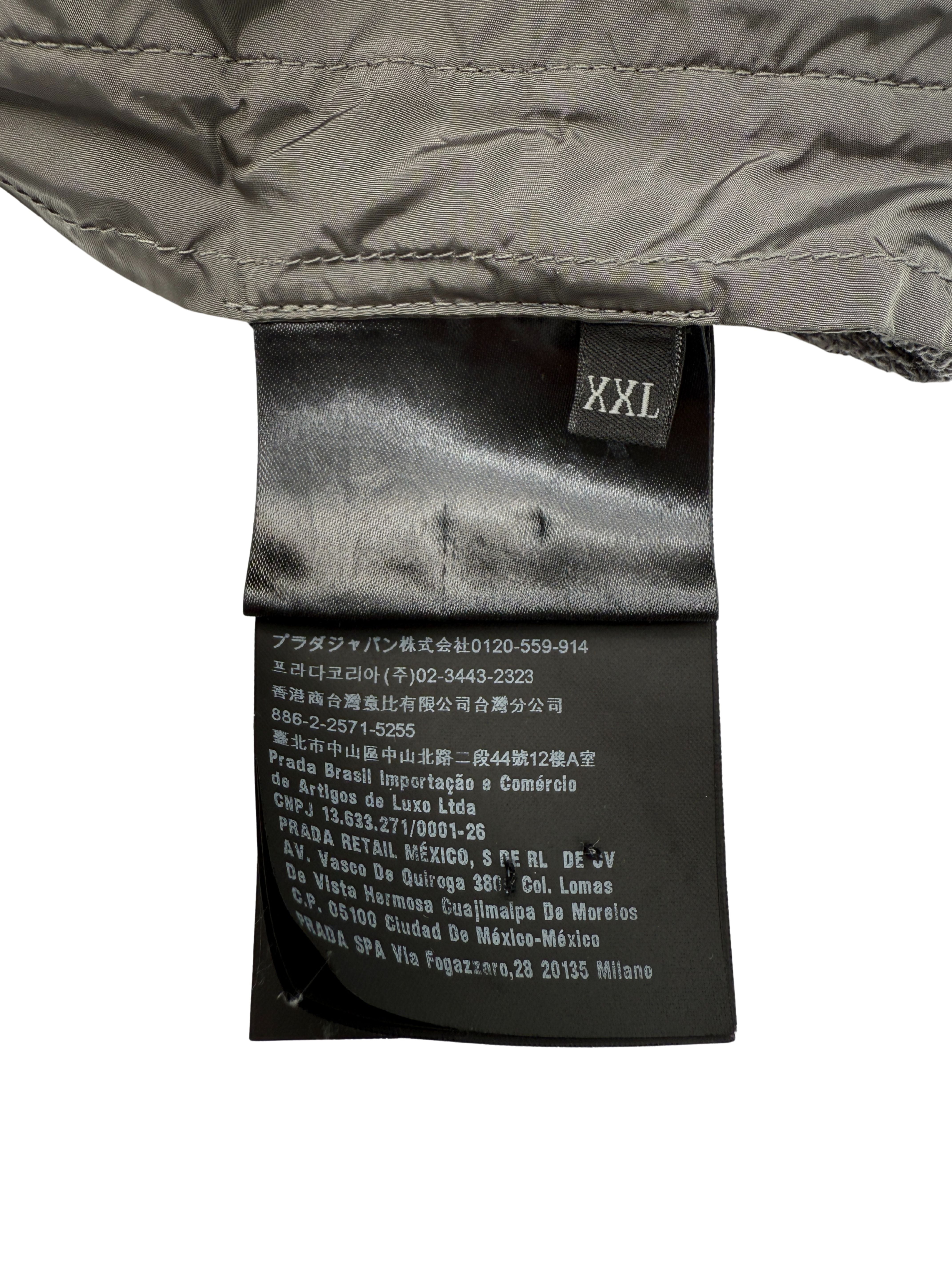 Prada Windbreaker Gilet - Grey Prada