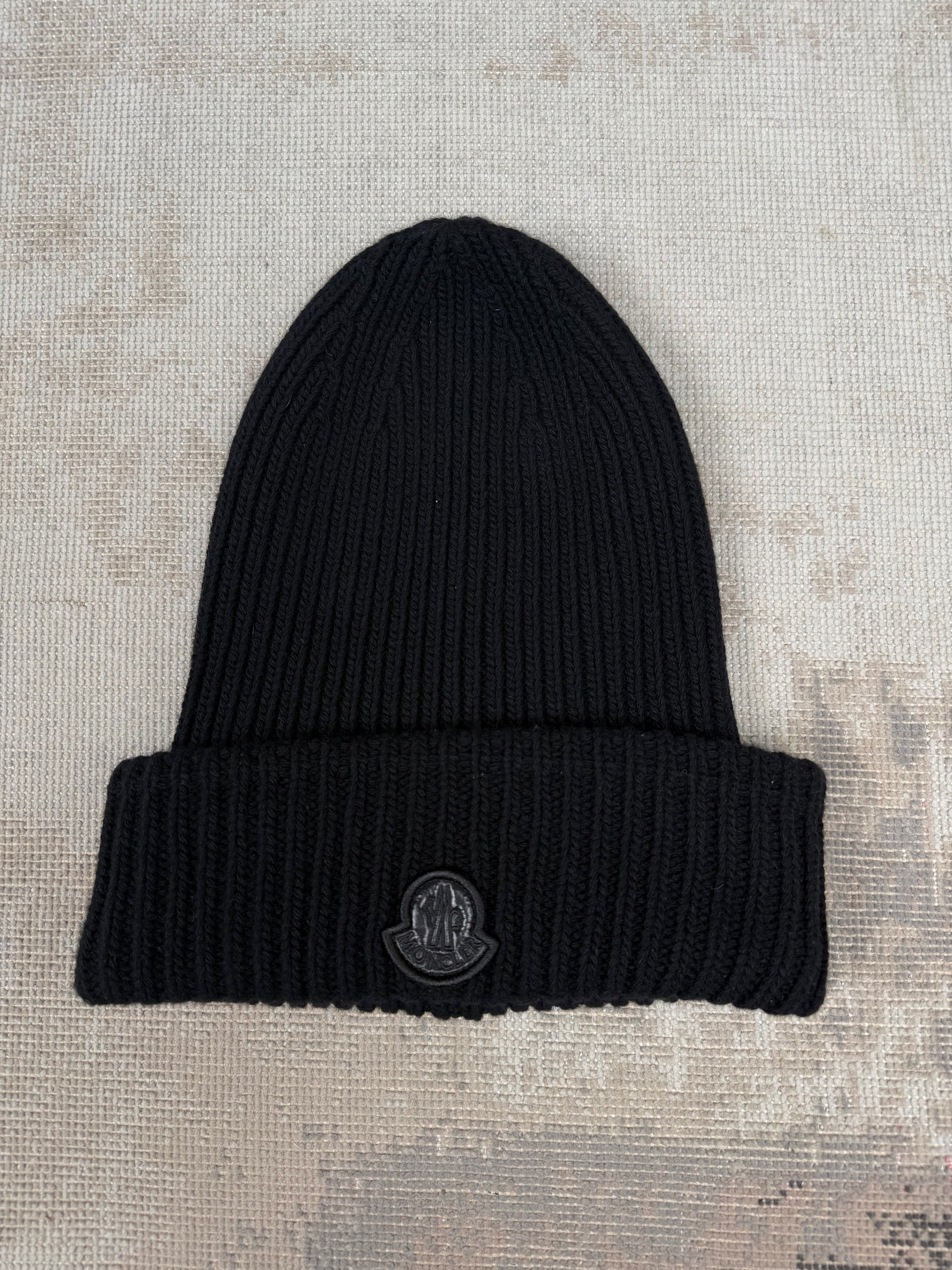Moncler Black Badge Beanie - Black Moncler