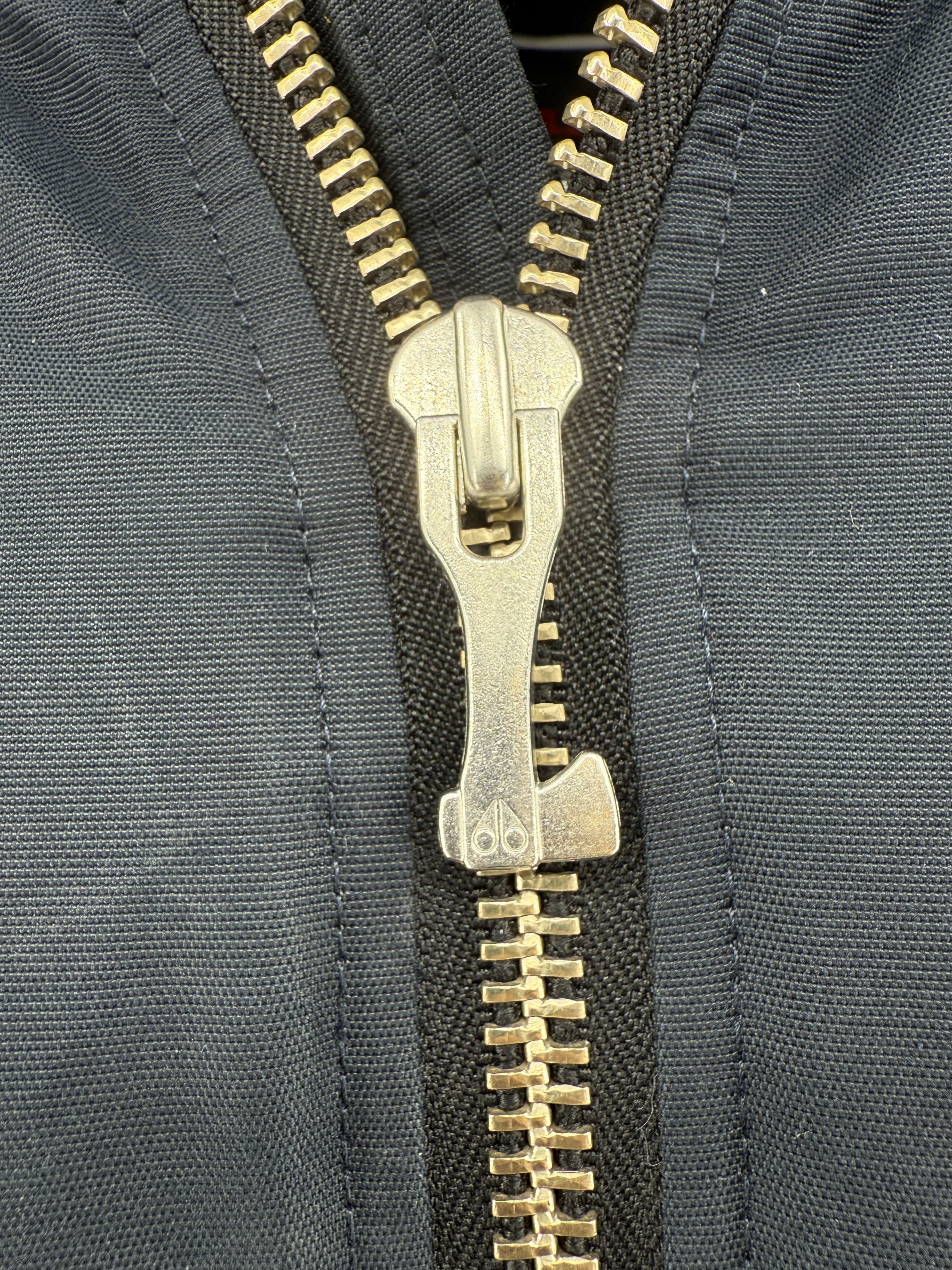 Moose Knuckles Fur Trim Ballistic Bomber - Deep Navy Moose Knuckles