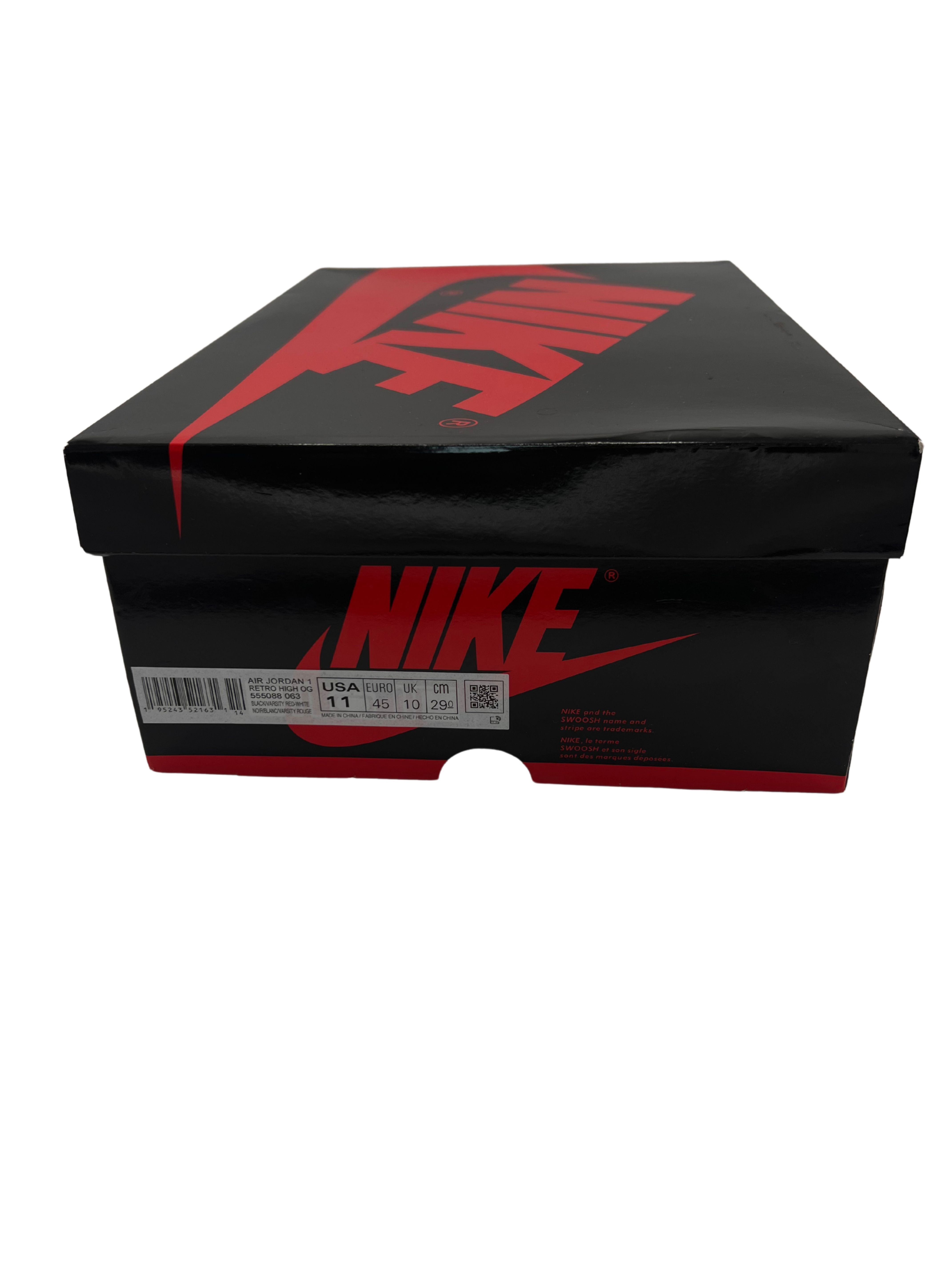Nike Jordan 1 Retro High OG Patent Bred (Unused) Nike
