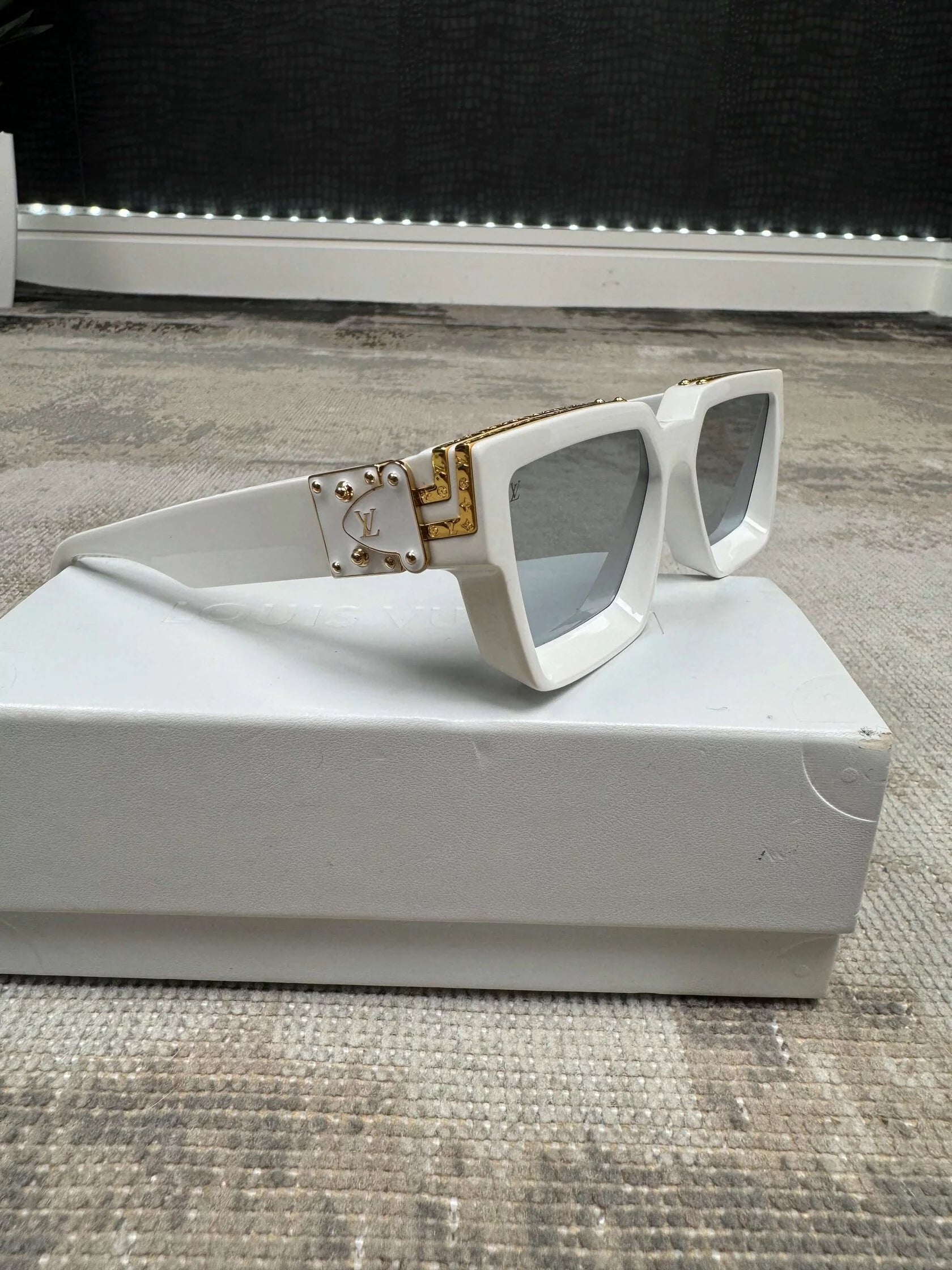 Louis Vuitton 1.1 Millionaires Sunglasses - White (Unused)