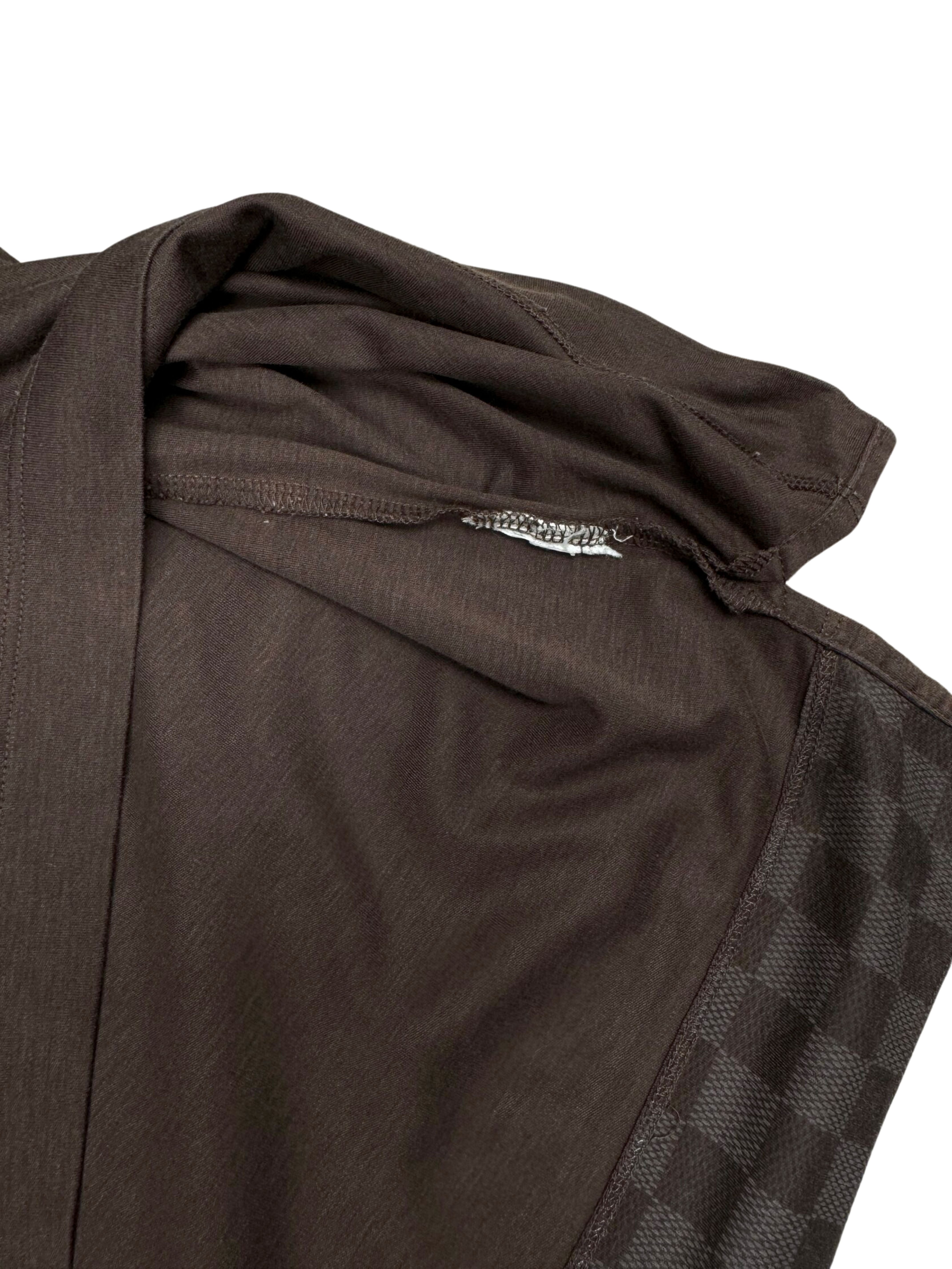 Louis Vuitton Damier Long Sleeved T-Shirt - Brown
