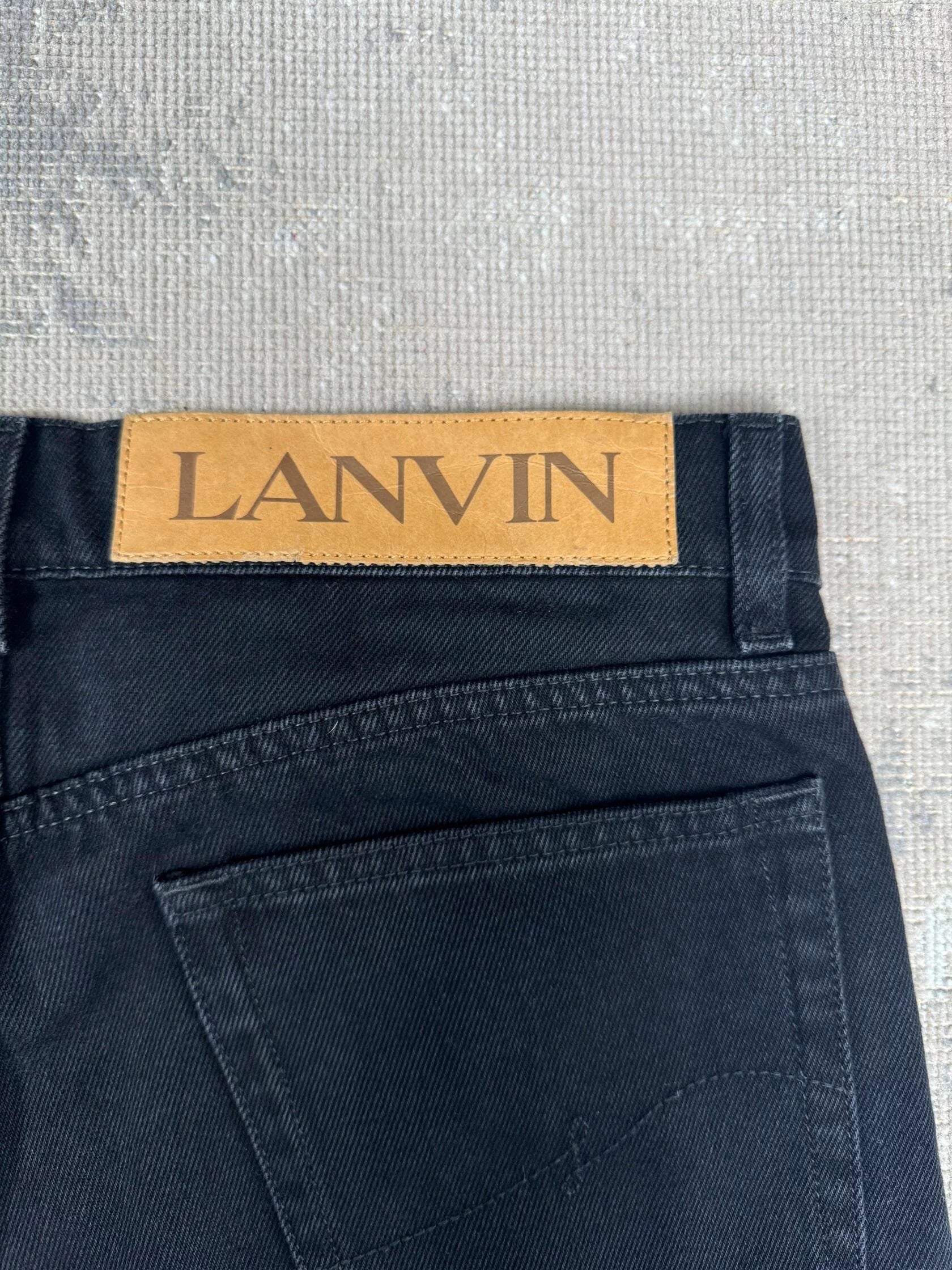 Lanvin x Gallery Dept Flared Jeans - Black Denim Gallery Dept