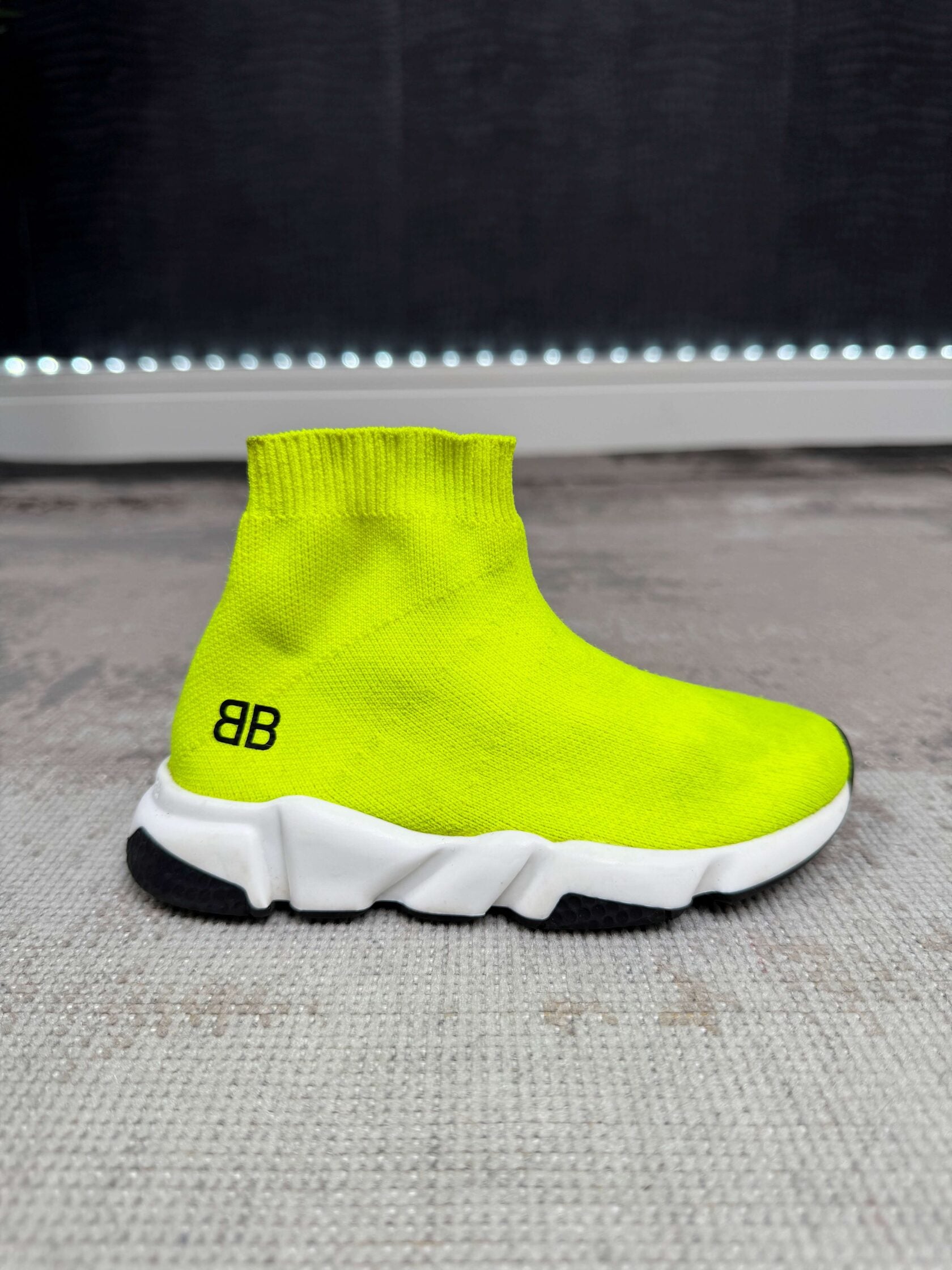 KIDS - Balenciaga Speed Trainers - Yellow Balenciaga