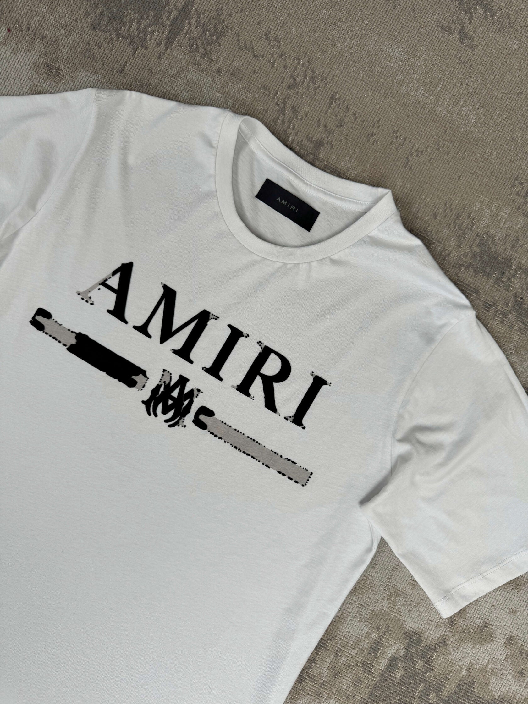 Amiri Bar Applique T-Shirt - White (Unused) Amiri