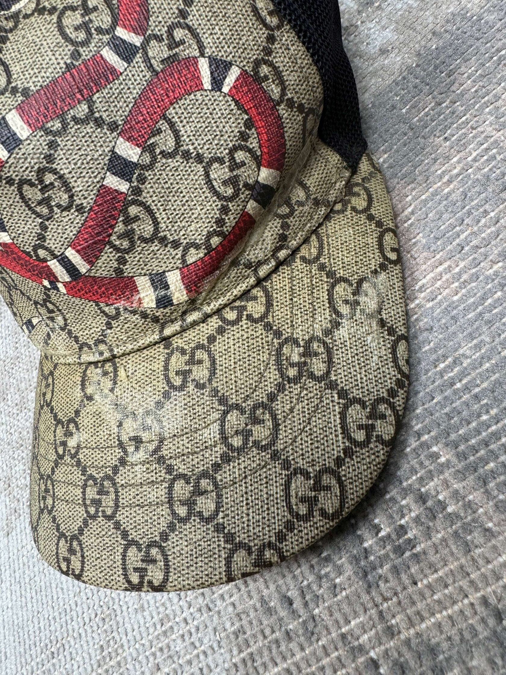 Gucci Kingsnake Baseball Hat - Beige Gucci