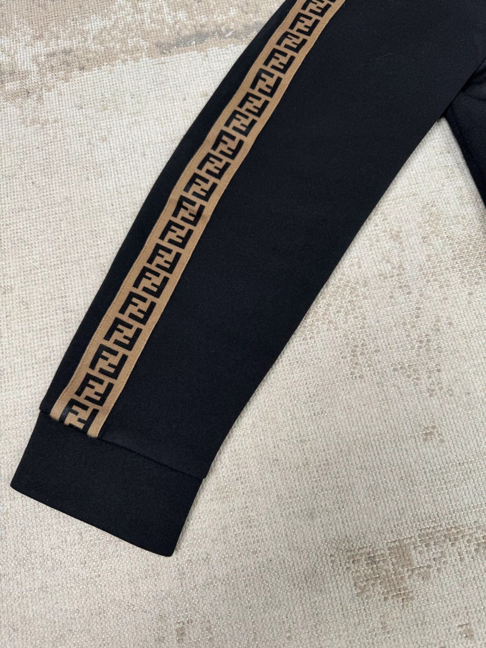 Fendi FF Stripe Track Jacket - Black Fendi
