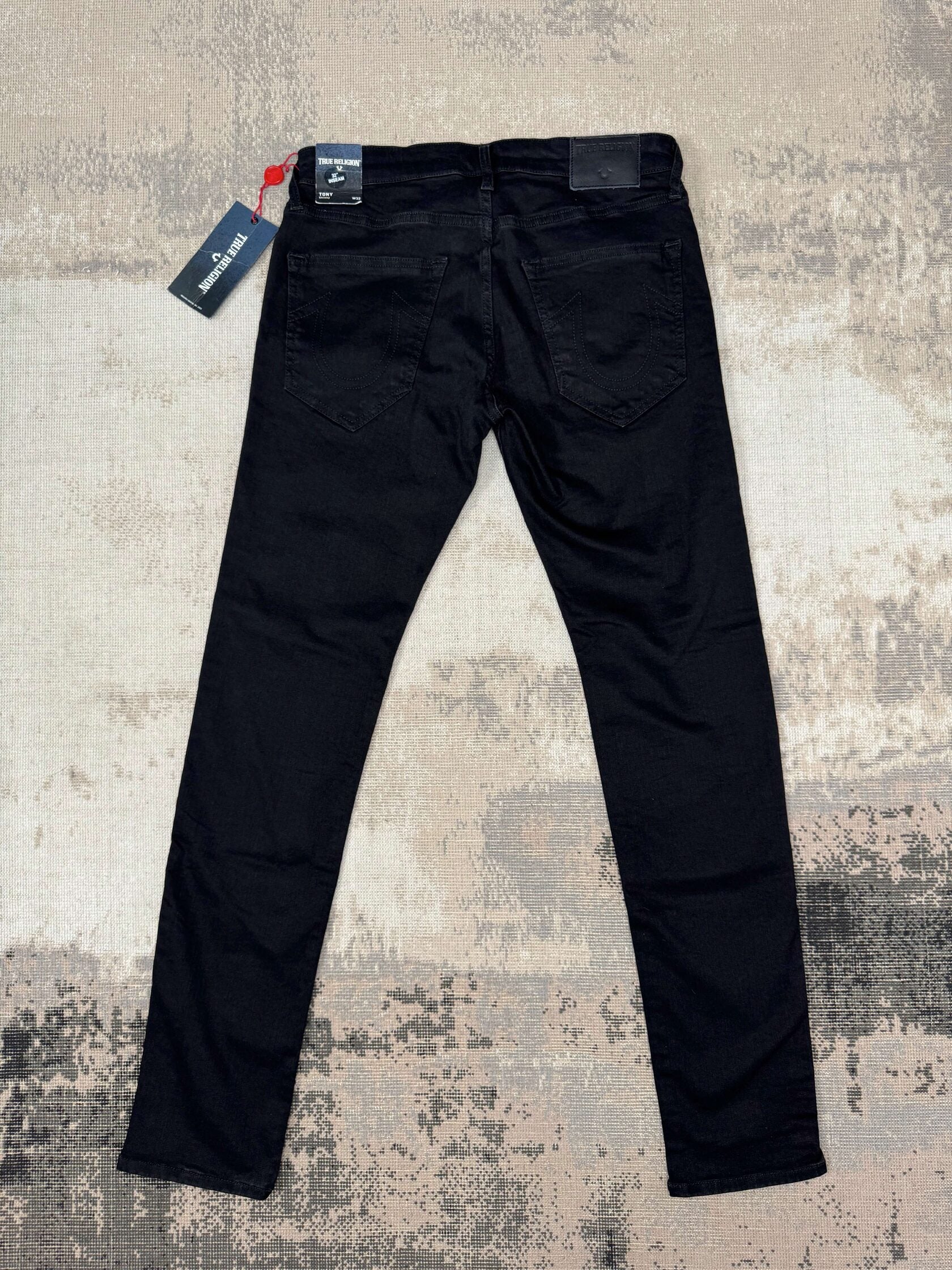 True Religion Horseshoe Tony Jeans - Black