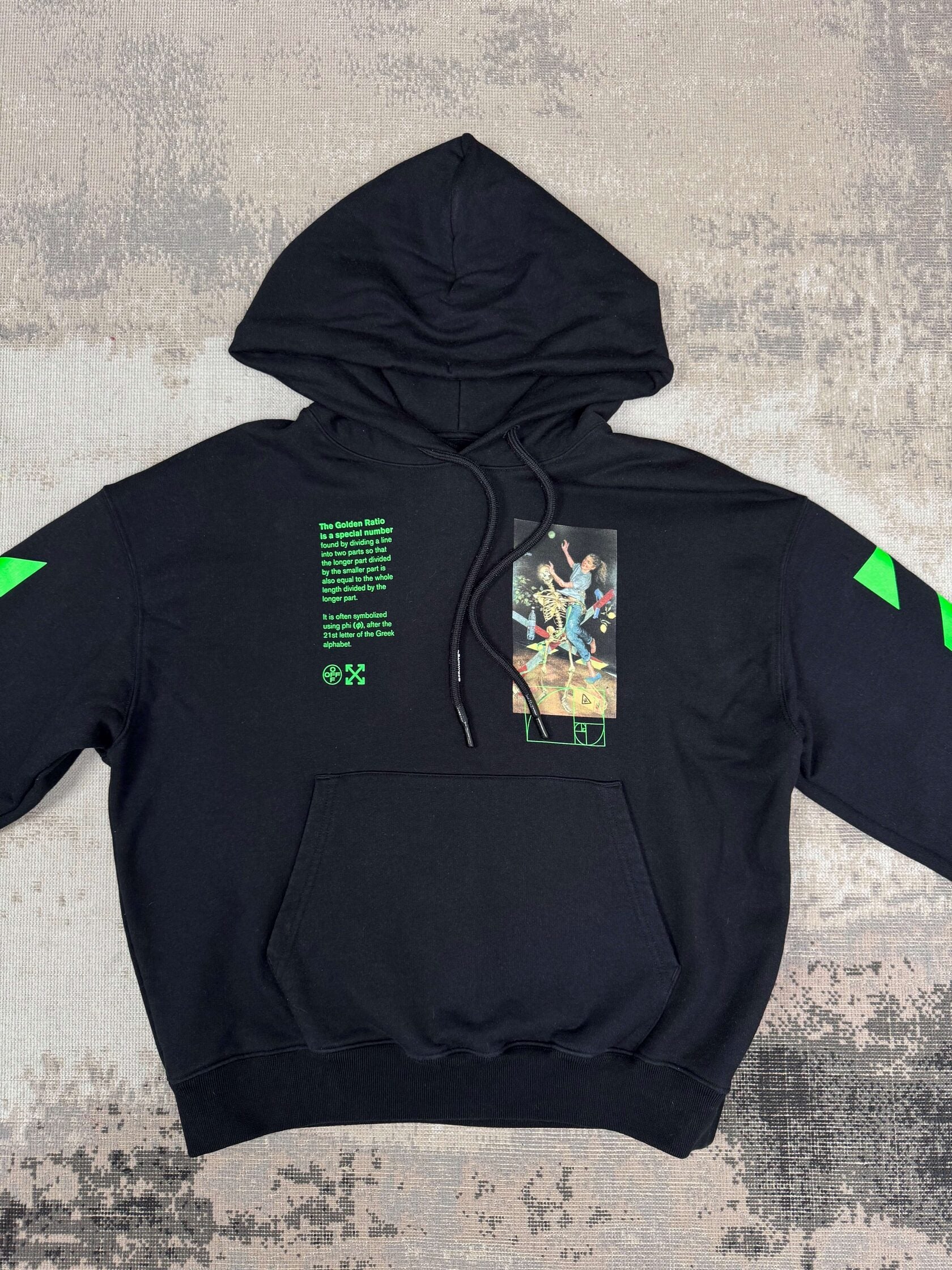 Off-White Pascal Painting Hoodie - Black Off-White