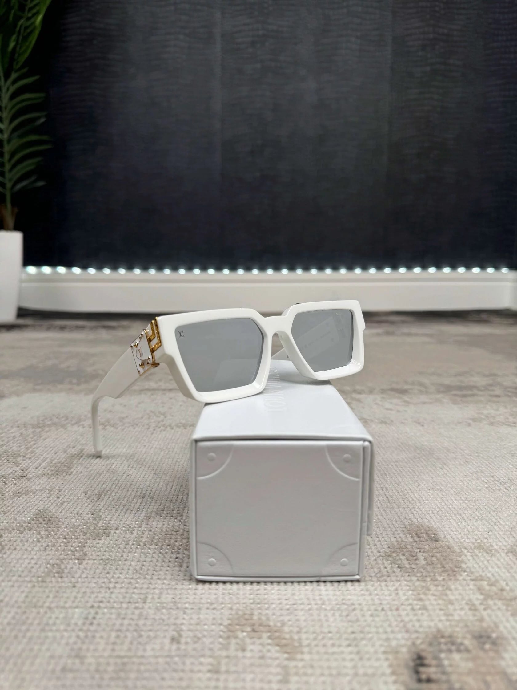 Louis Vuitton 1.1 Millionaires Sunglasses - White (Unused)