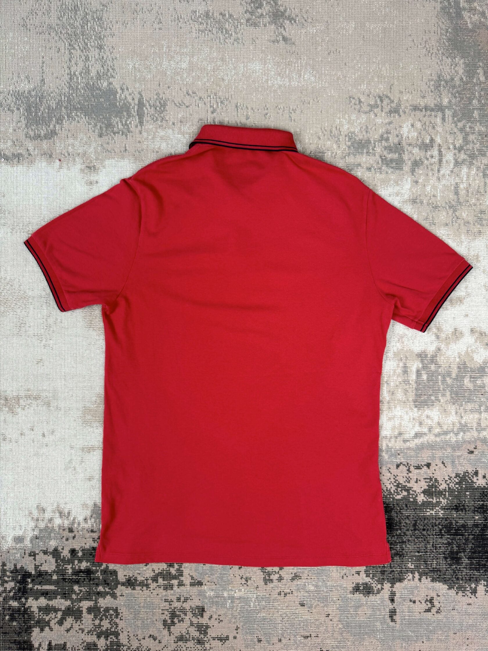 Stone Island Compass Polo Shirt - Red Stone Island