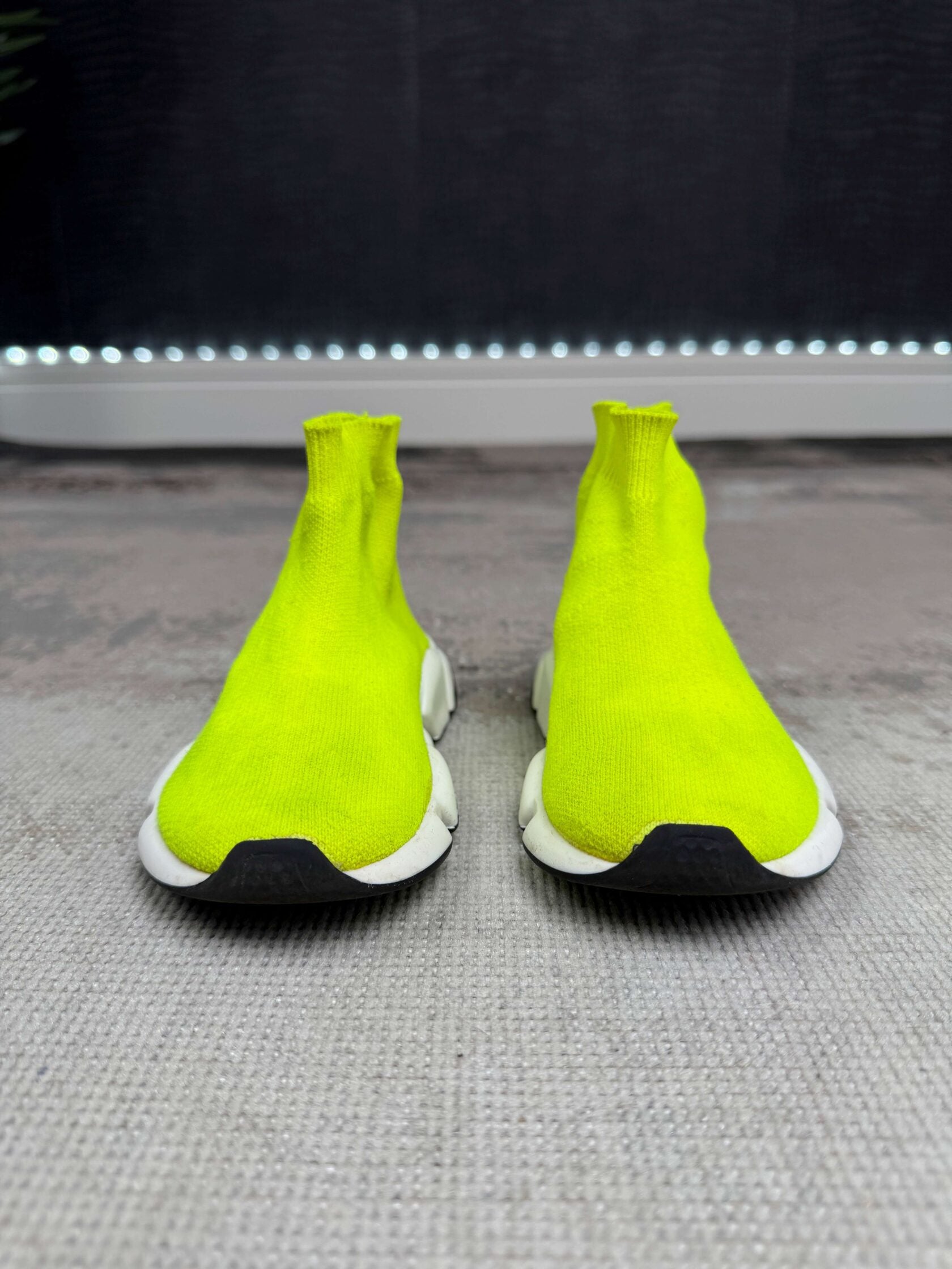 KIDS - Balenciaga Speed Trainers - Yellow Balenciaga