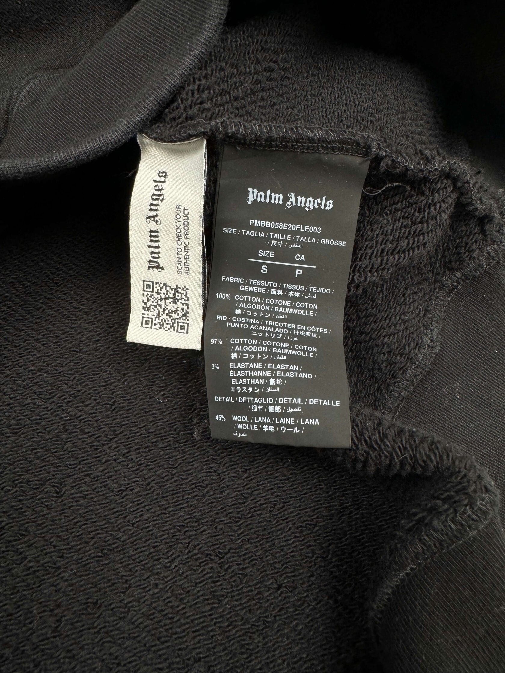 Palm Angels Kill The Bear Hoodie - Black Palm Angels