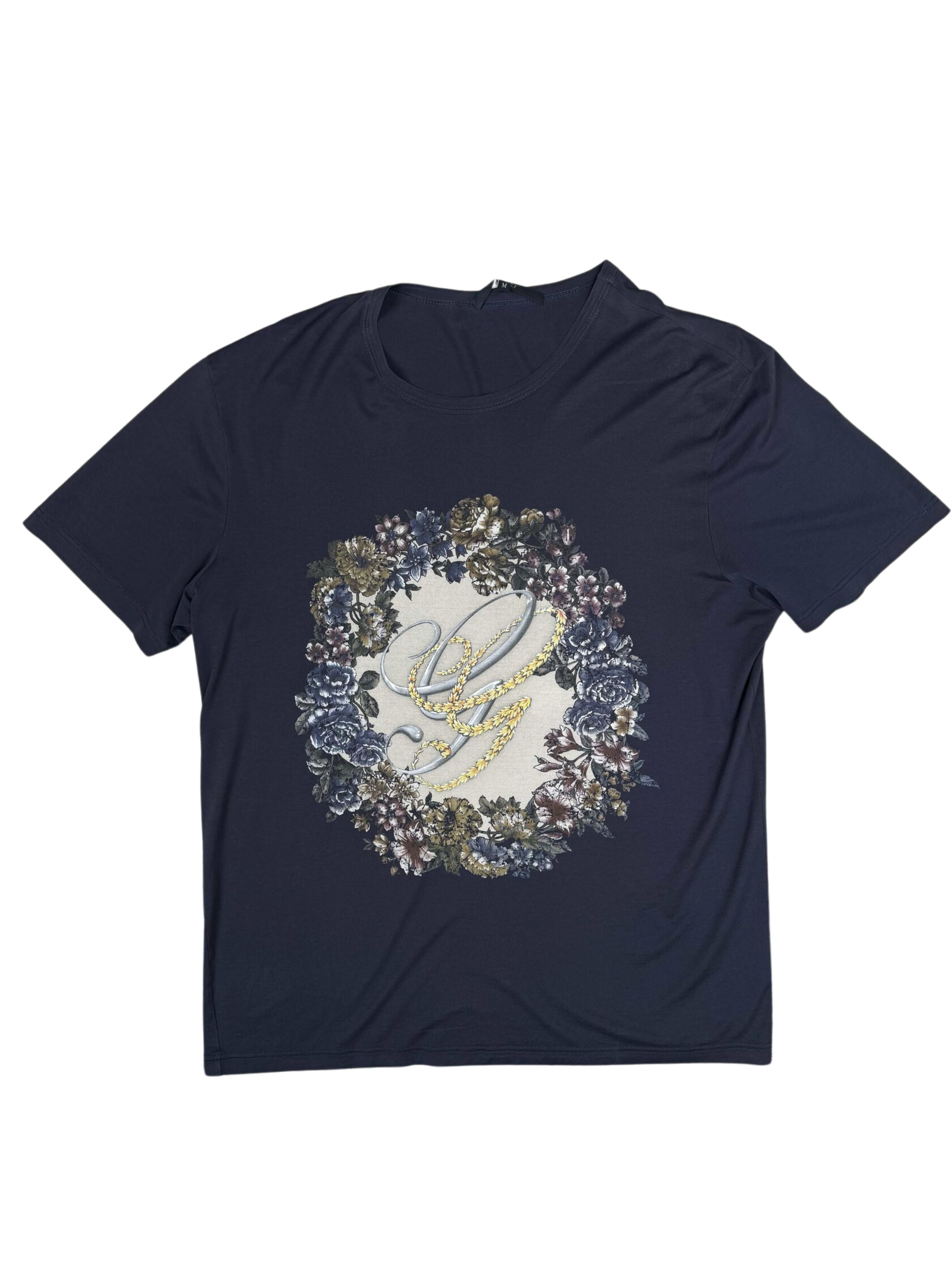 Gucci Floral T-shirt - Navy
