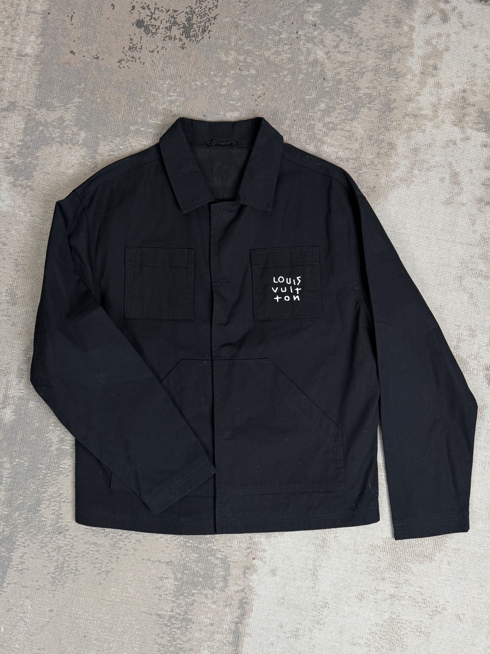 Louis Vuitton Scatter Logo Jacket - Black Louis Vuitton