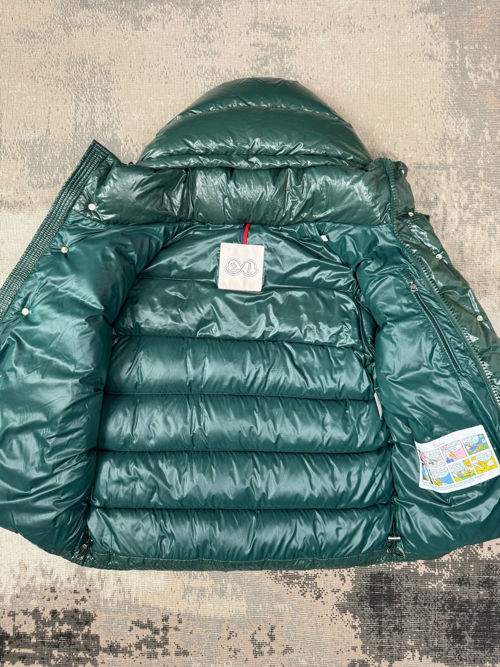 Moncler Maya Down Coat - Green (Unused)