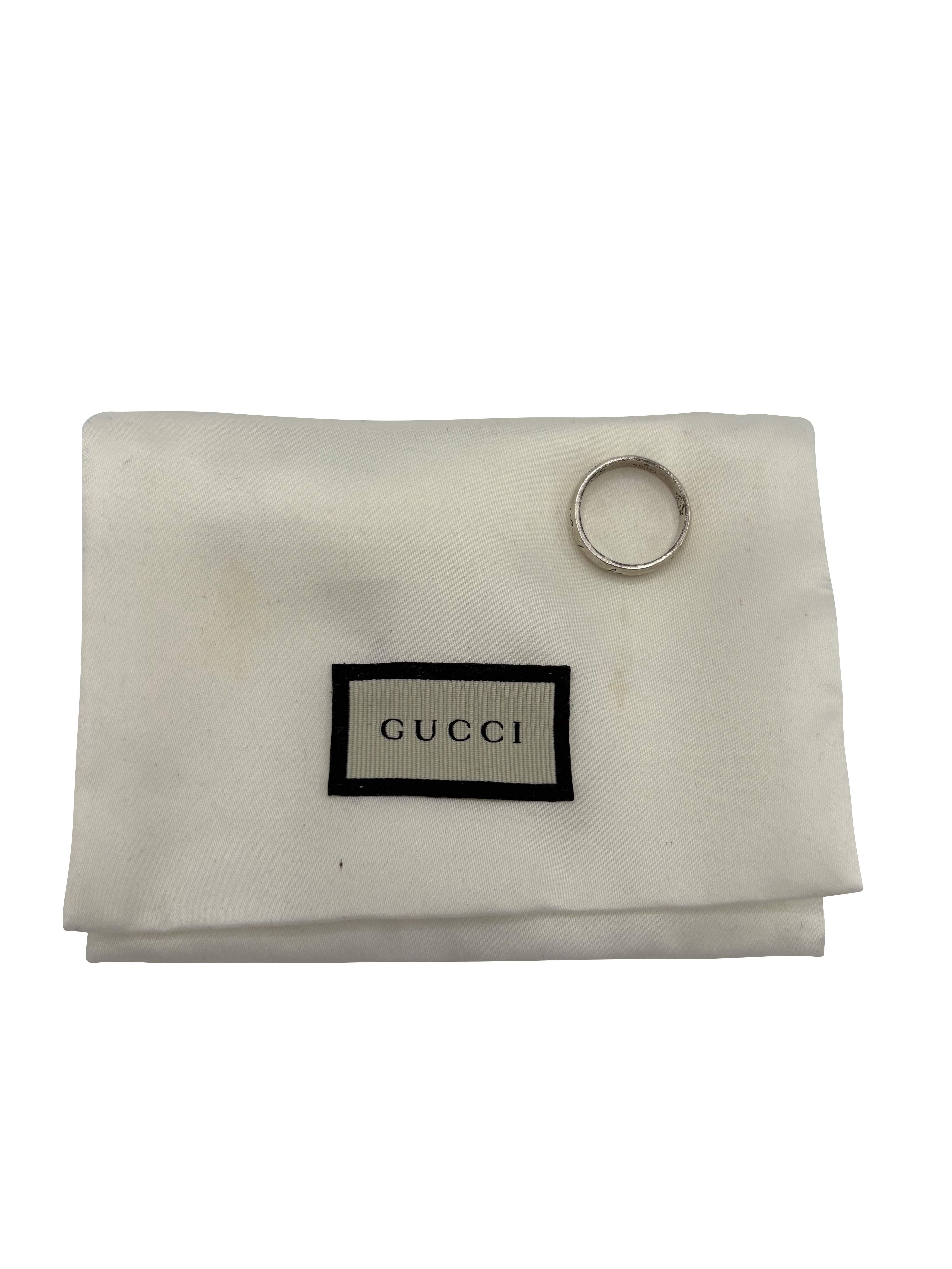 Gucci Blind For Love Ring - 925 Silver Gucci