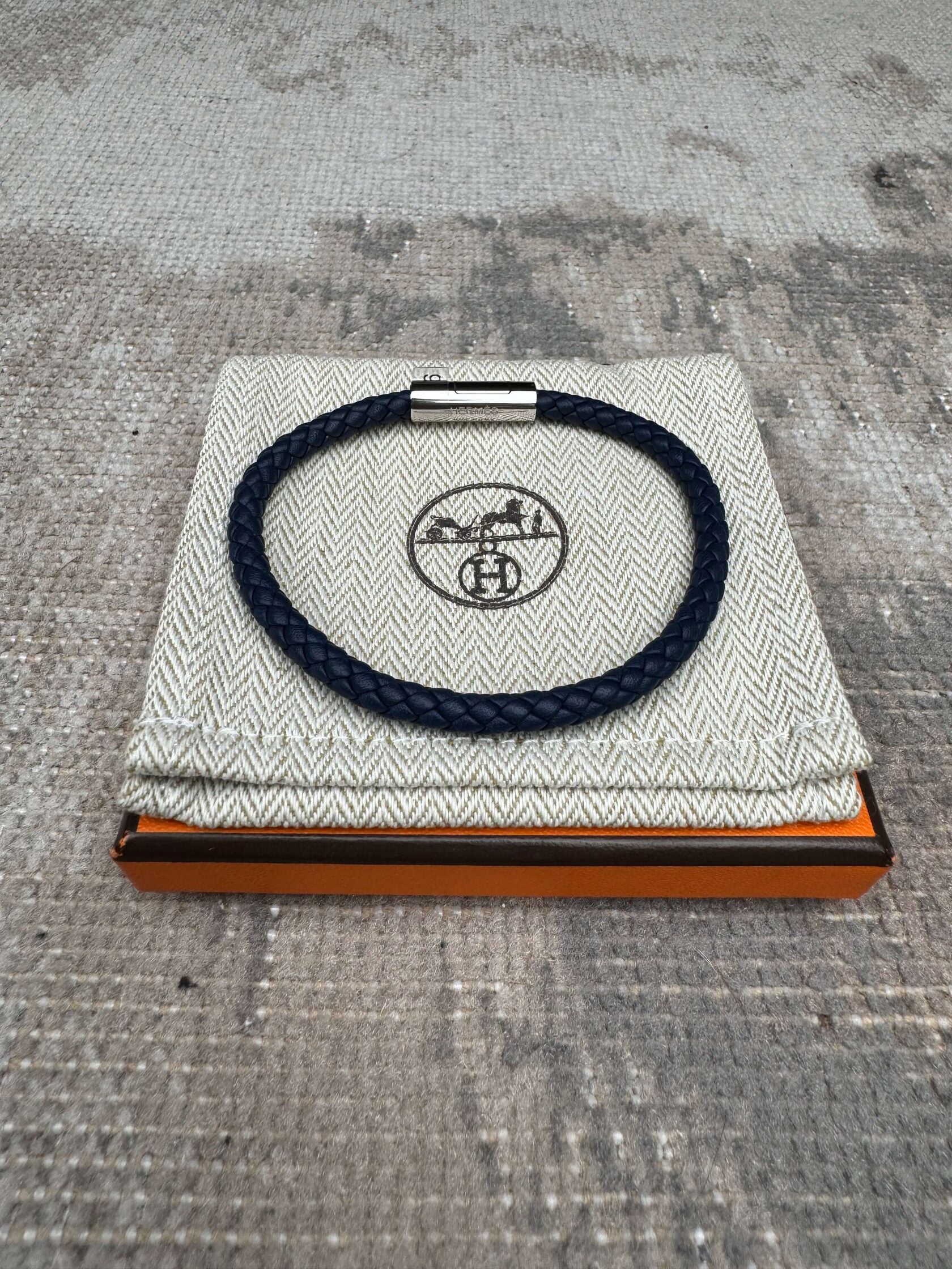 Hermès Goliath Bracelet - Navy Hermès