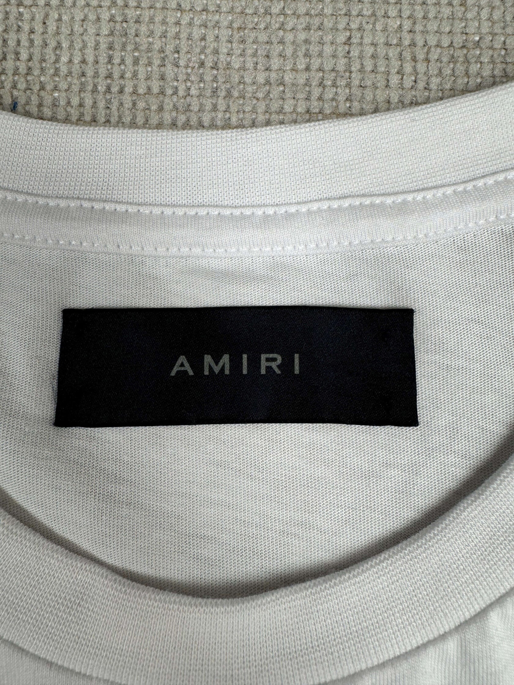 Amiri Bar Applique T-Shirt - White (Unused) Amiri