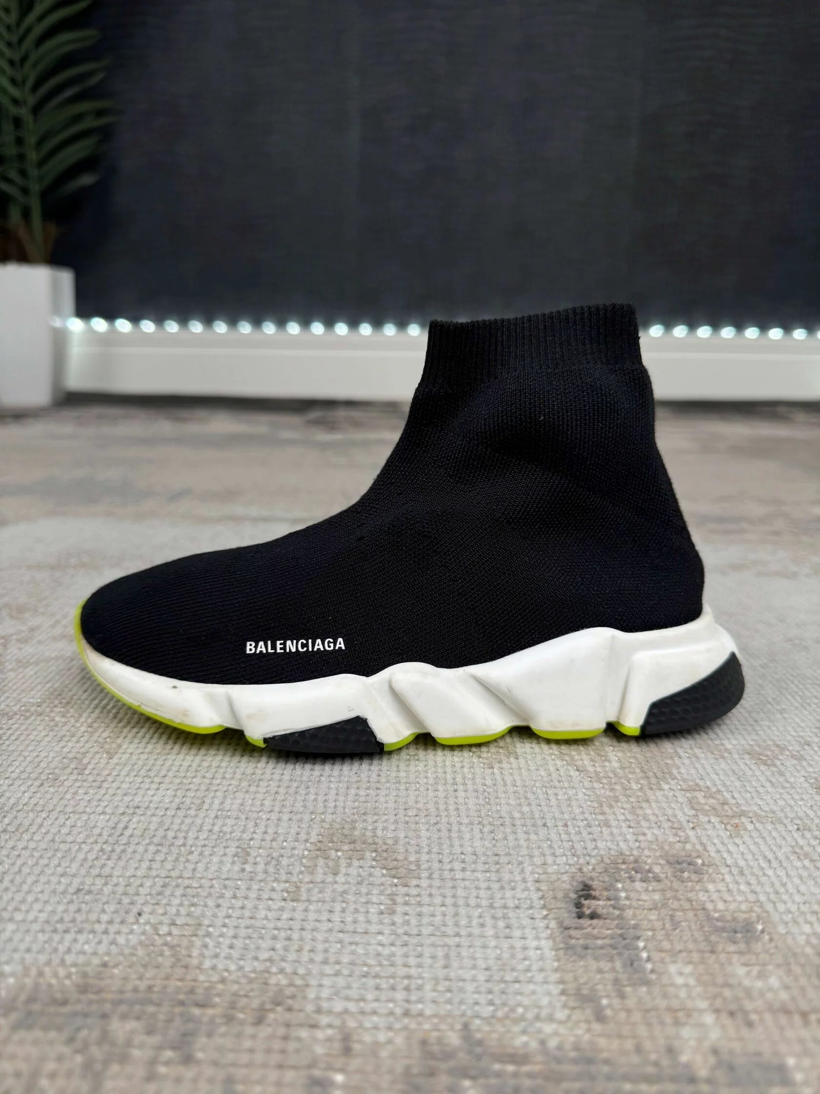 KIDS - Balenciaga Speed Runners - Black