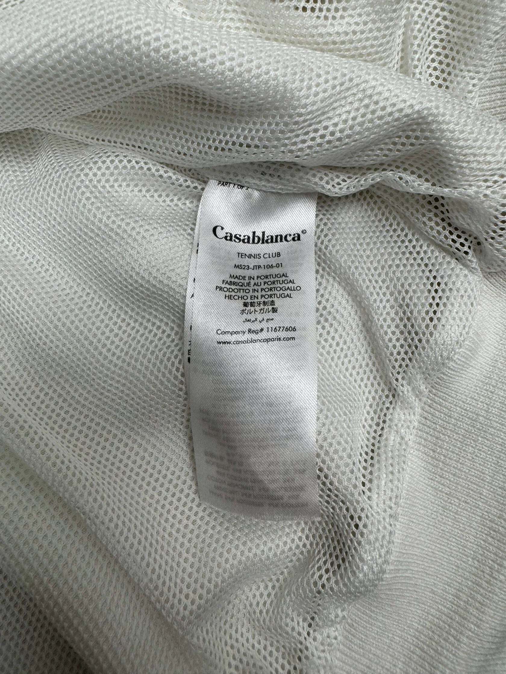 Casablanca Futuro Laurel Track Jacket - White Casablanca