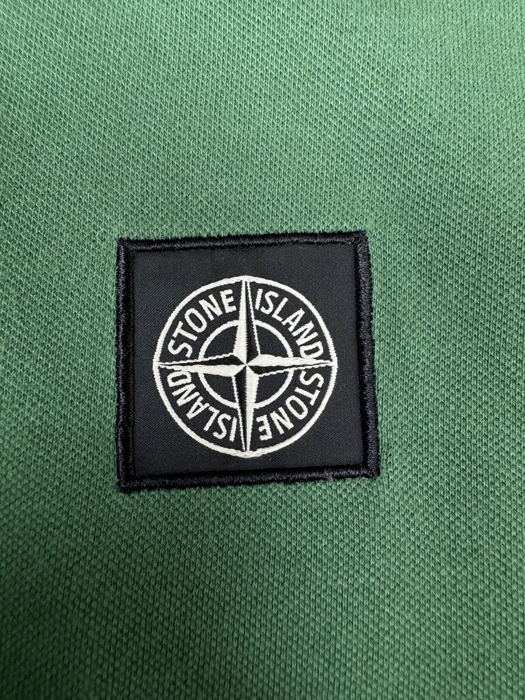 Stone Island Compass Polo Shirt - Green Stone Island