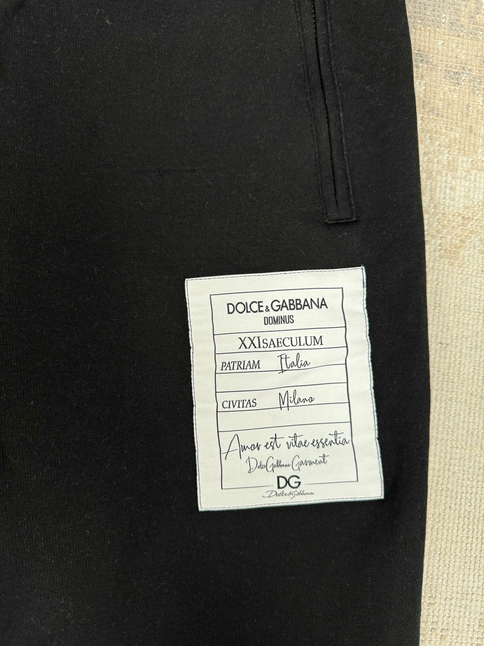 Dolce & Gabbana Dominus Tracksuit - Black