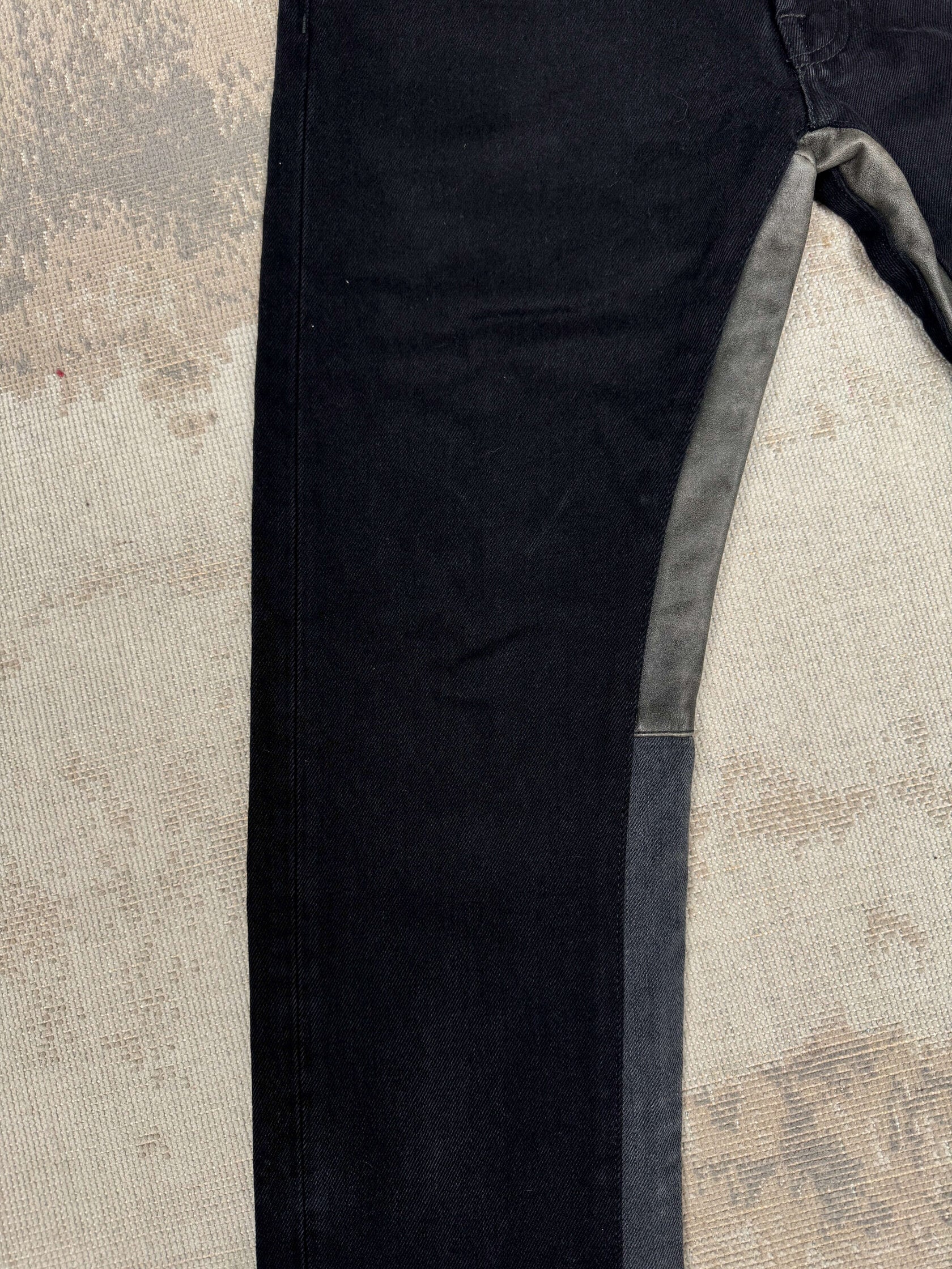 Lanvin x Gallery Dept Flared Jeans - Black Denim Gallery Dept