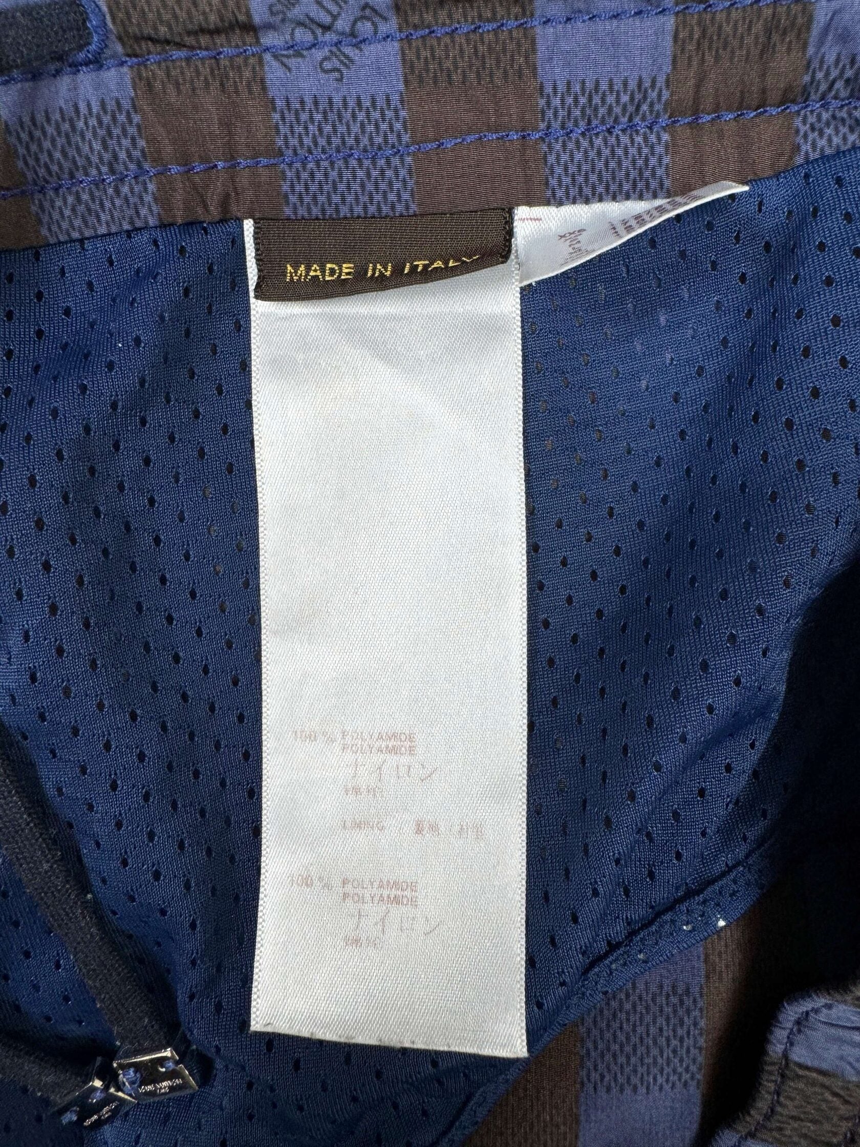Louis Vuitton Damier Swim Shorts - Navy Louis Vuitton
