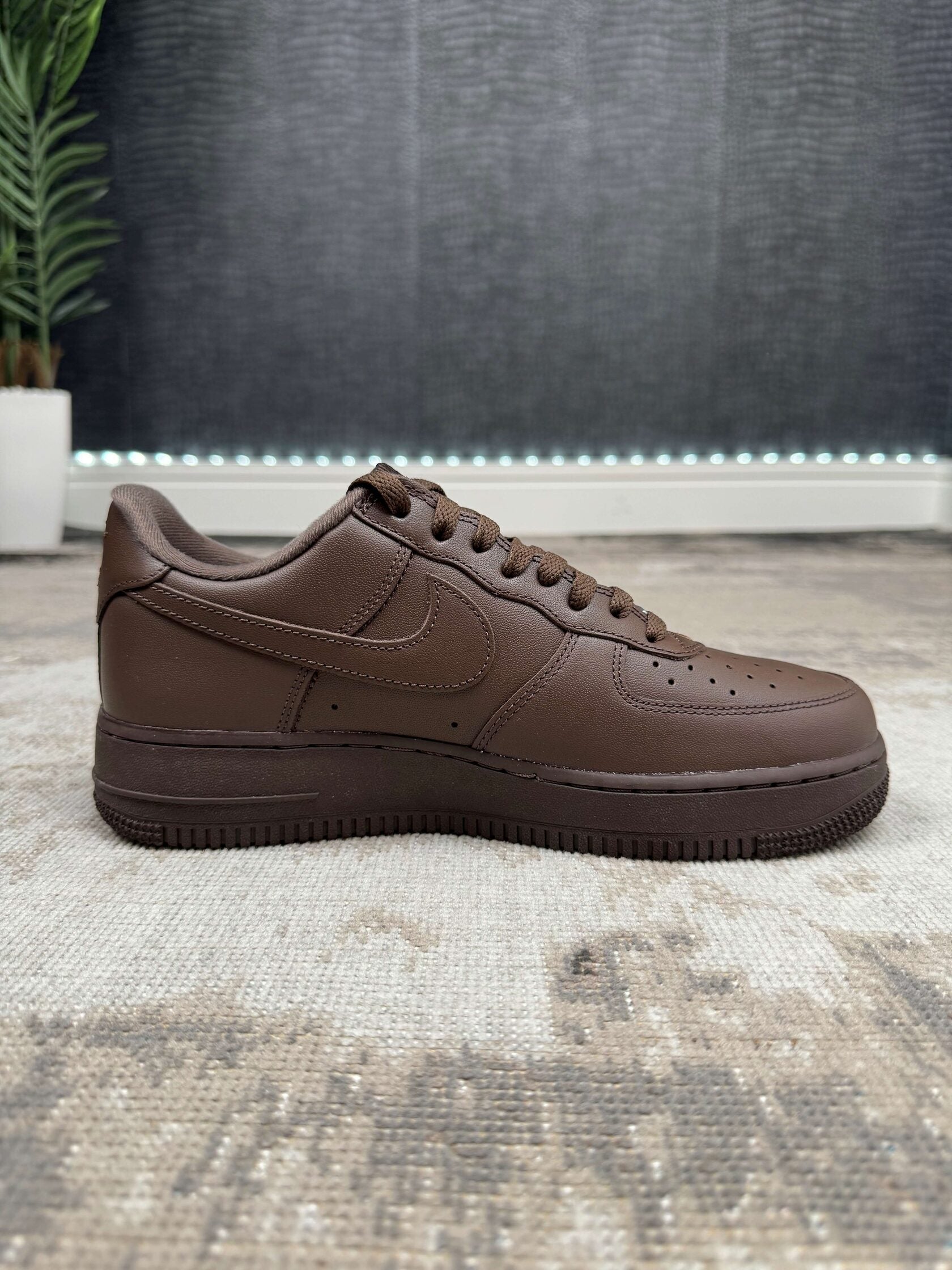 Nike Supreme x Air Force 1 Low 'Box Logo' - Brown (Unused)