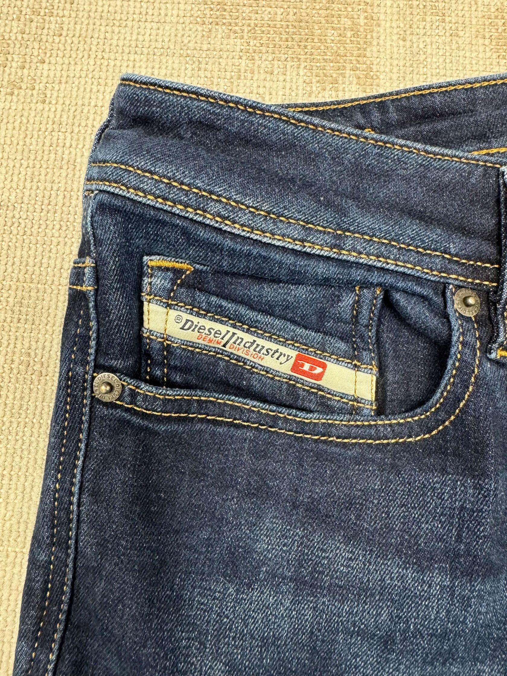 Diesel Sleenker Jeans - Dark Blue Diesel