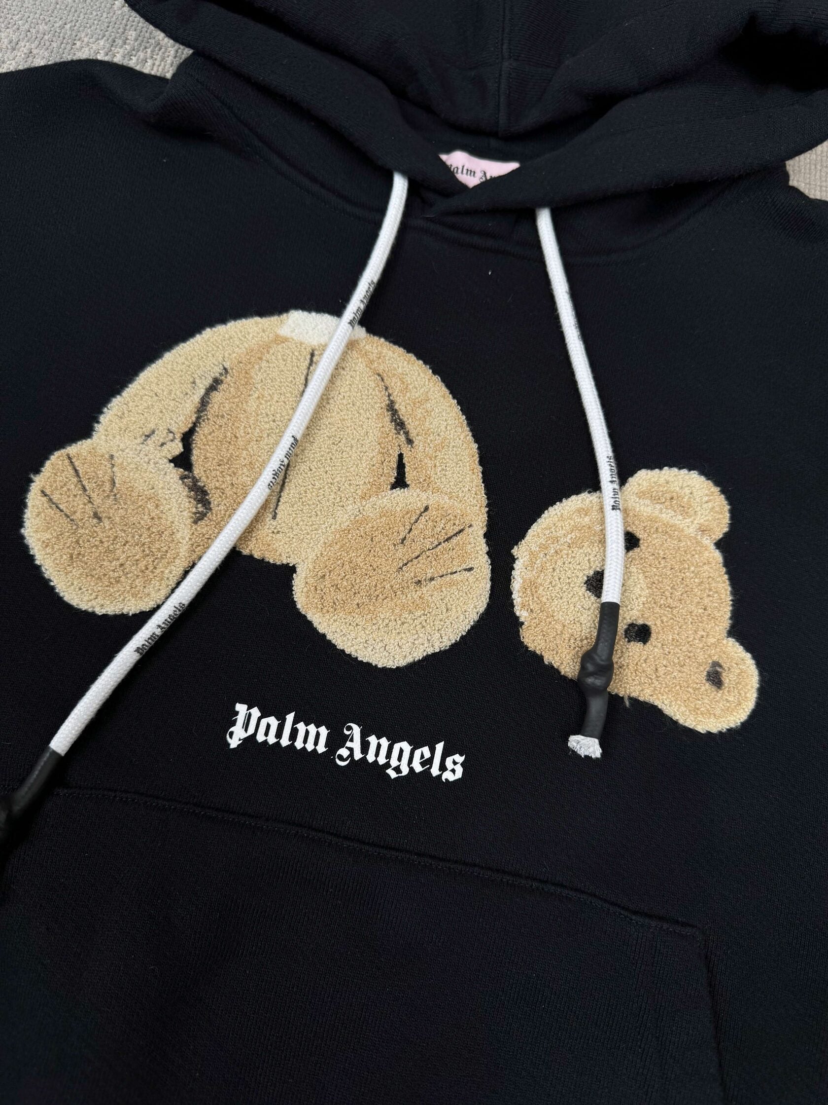 Palm Angels Kill The Bear Hoodie - Black Palm Angels