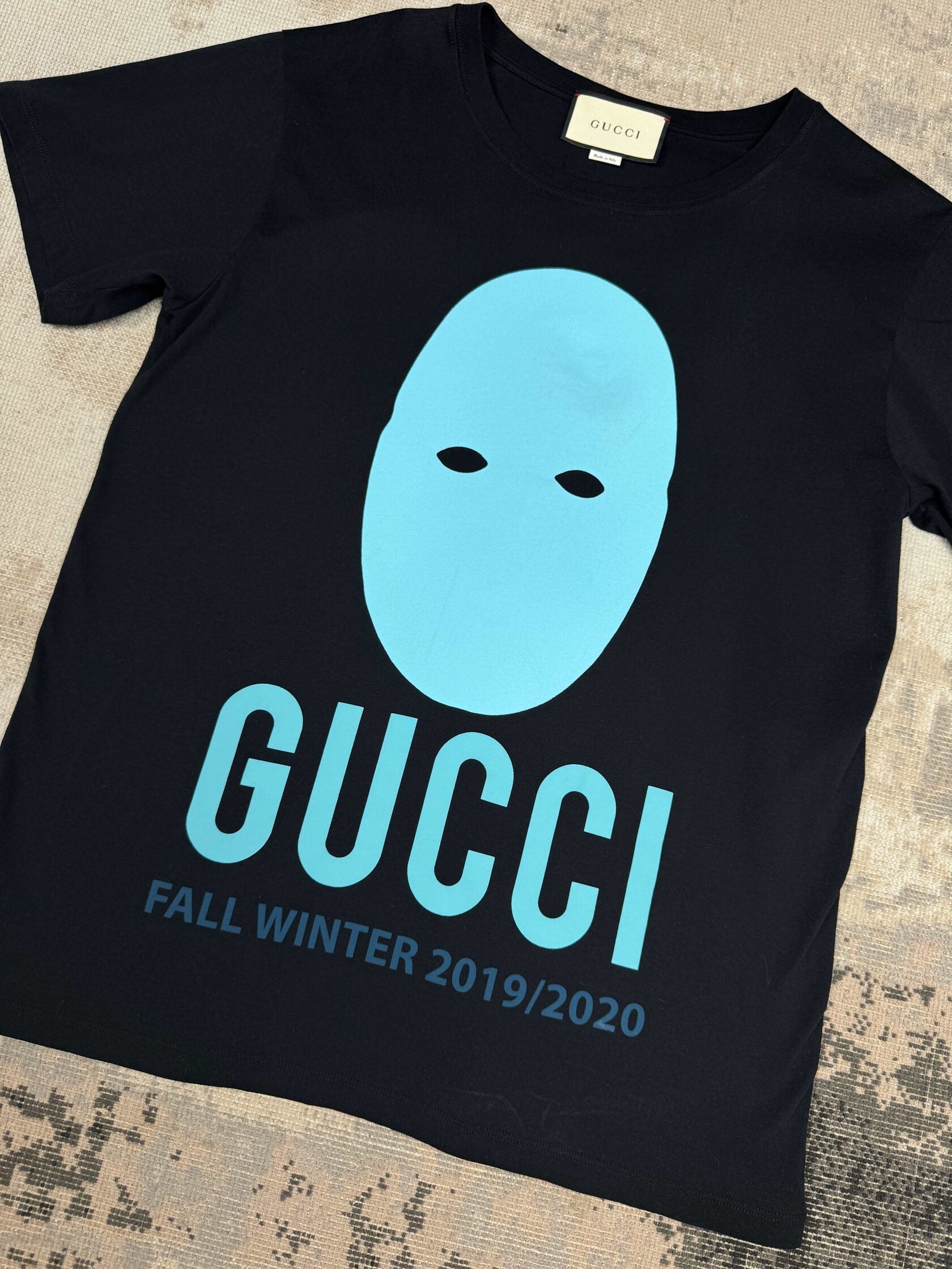 Gucci Mask Print T-shirt - Black