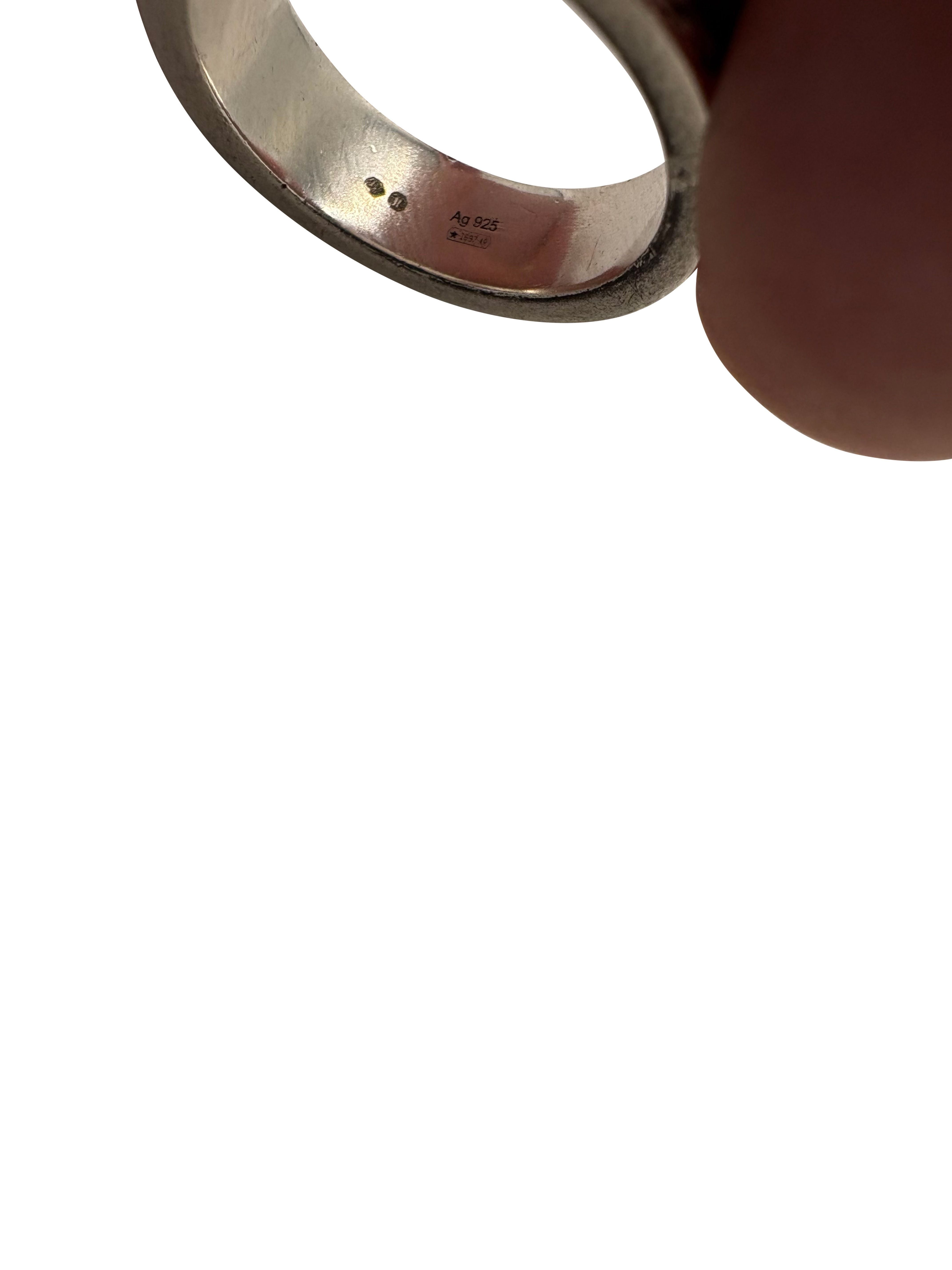 Gucci Interlocking Ring - 925 Sterling Silver Gucci