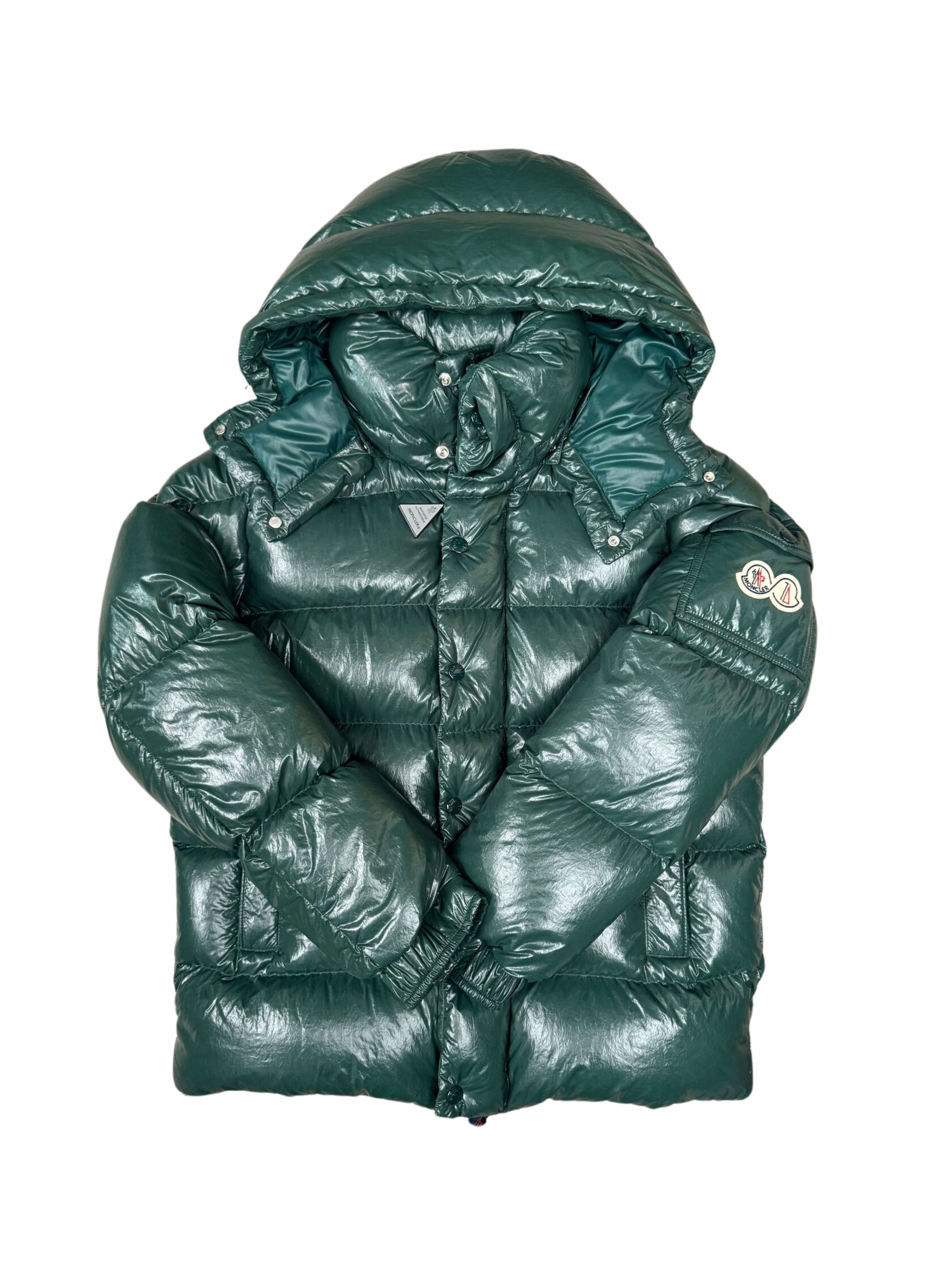 Moncler Maya Down Coat - Green (Unused)