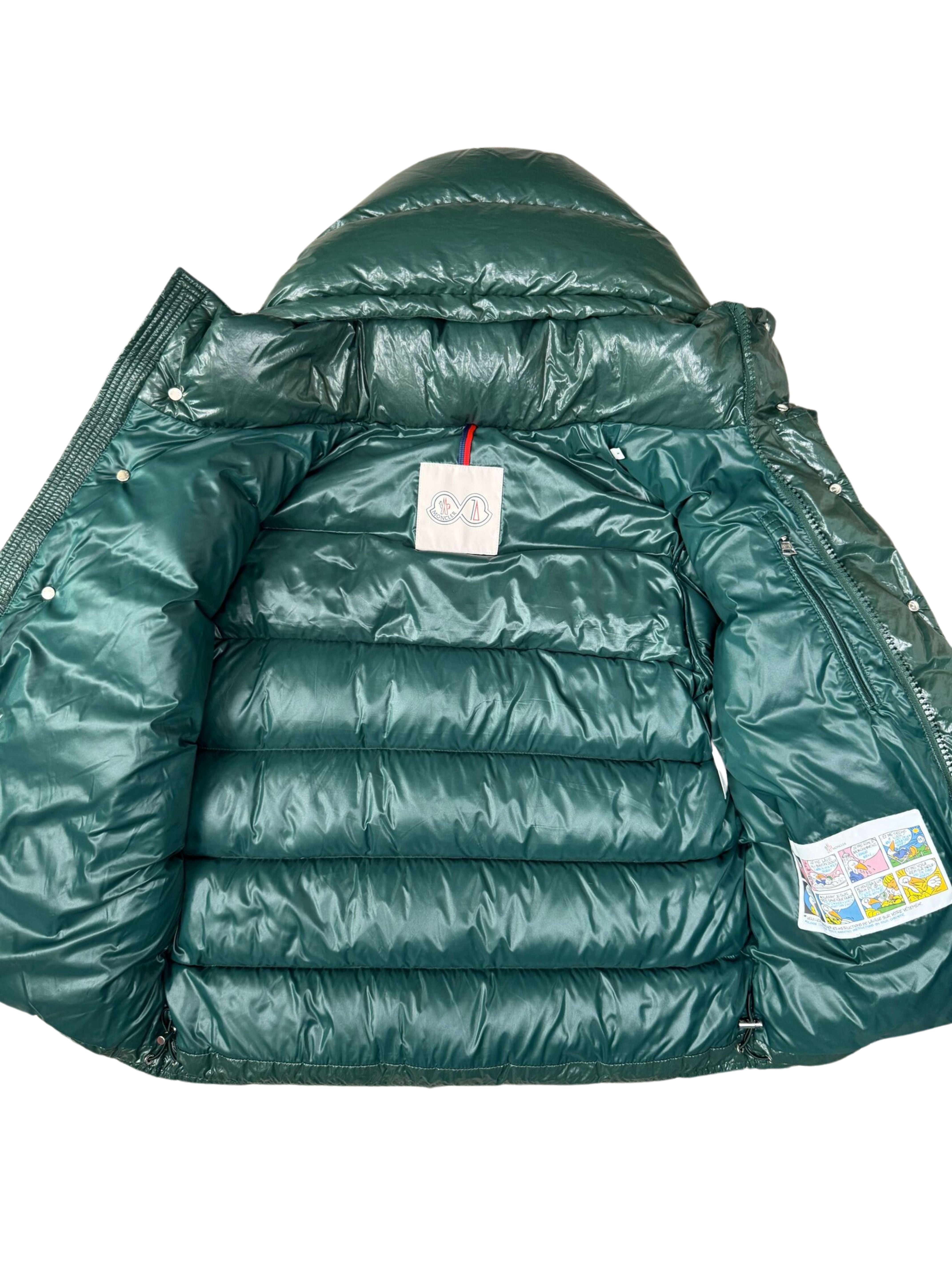 Moncler Maya Down Coat - Green (Unused)