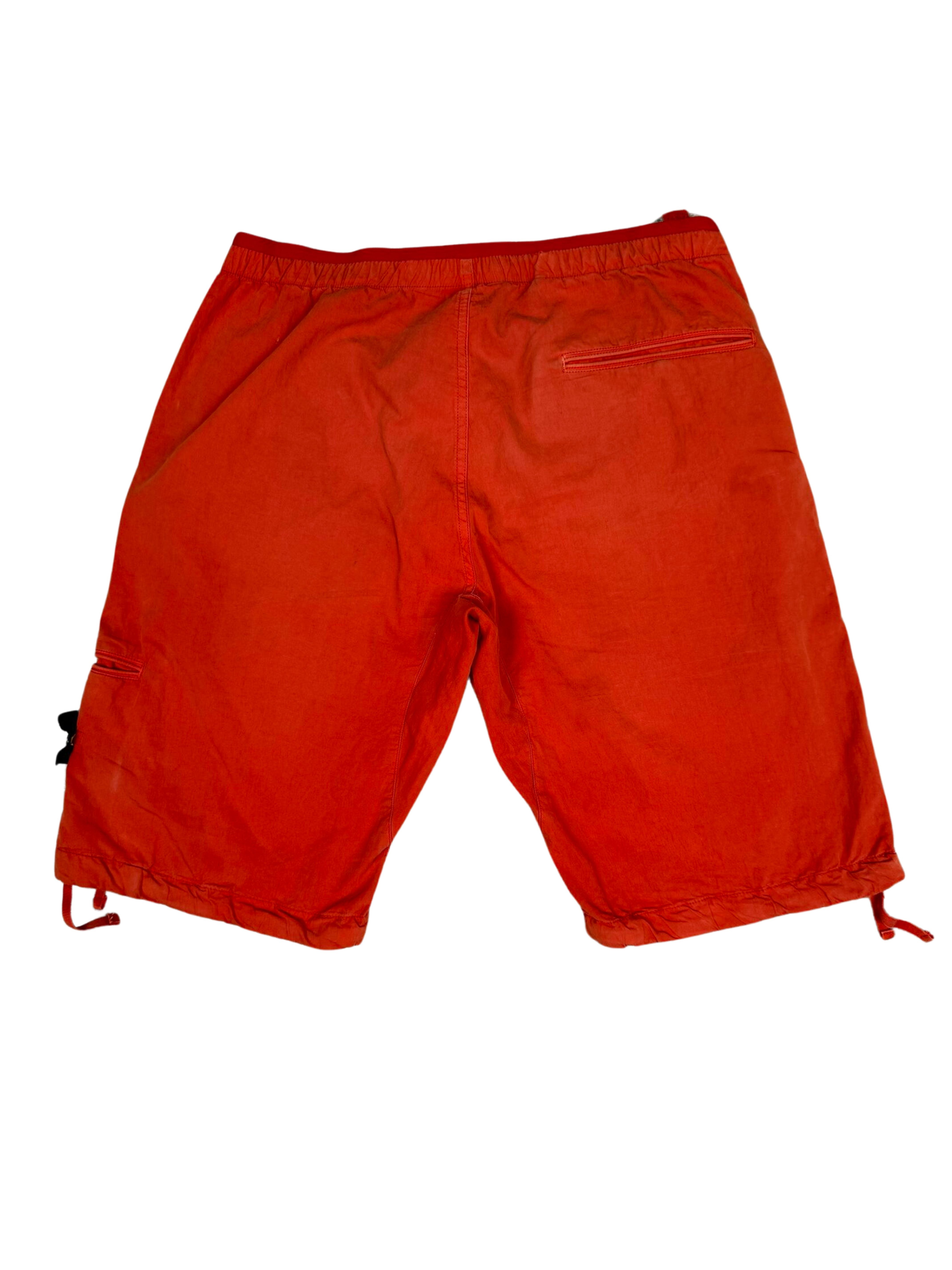 Stone Island Cargo Shorts - Orange