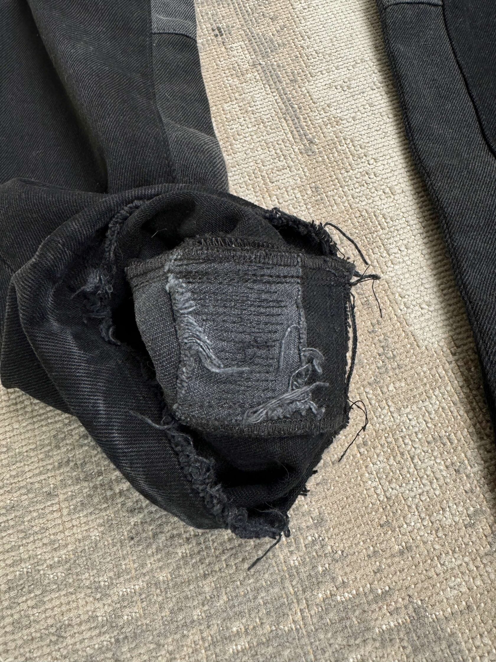 Lanvin x Gallery Dept Flared Jeans - Black Denim Gallery Dept