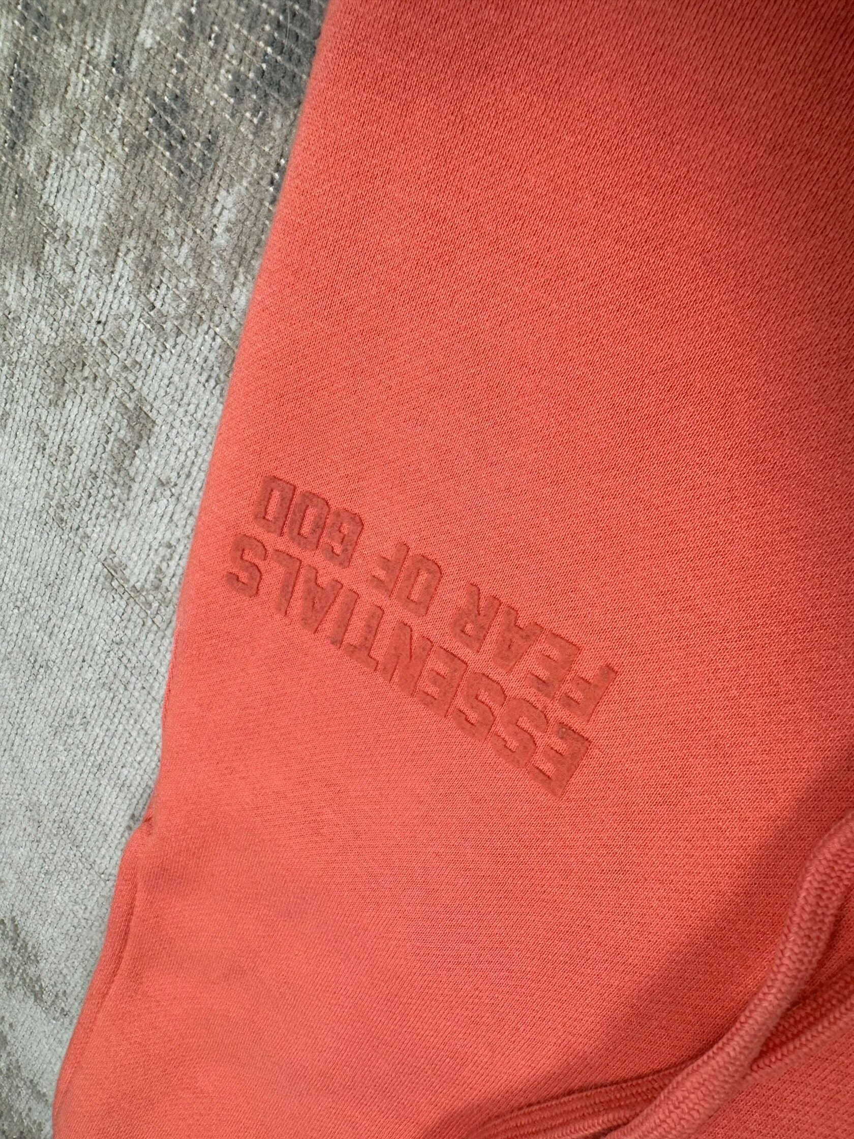 Essentials Fear of God Joggers - Coral Fear of God