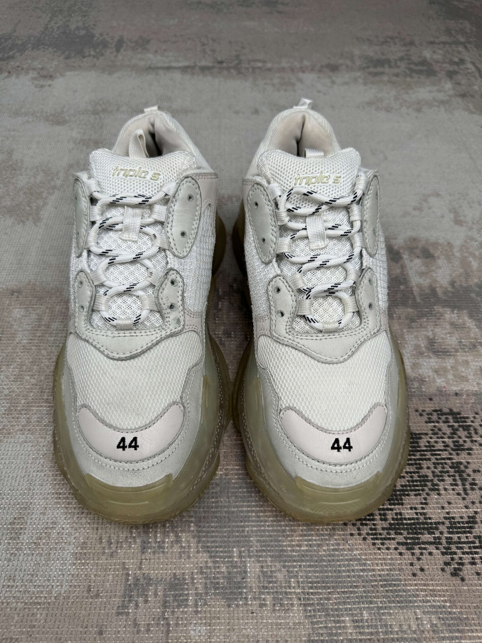 Balenciaga Triple S Clear Sole - White Balenciaga